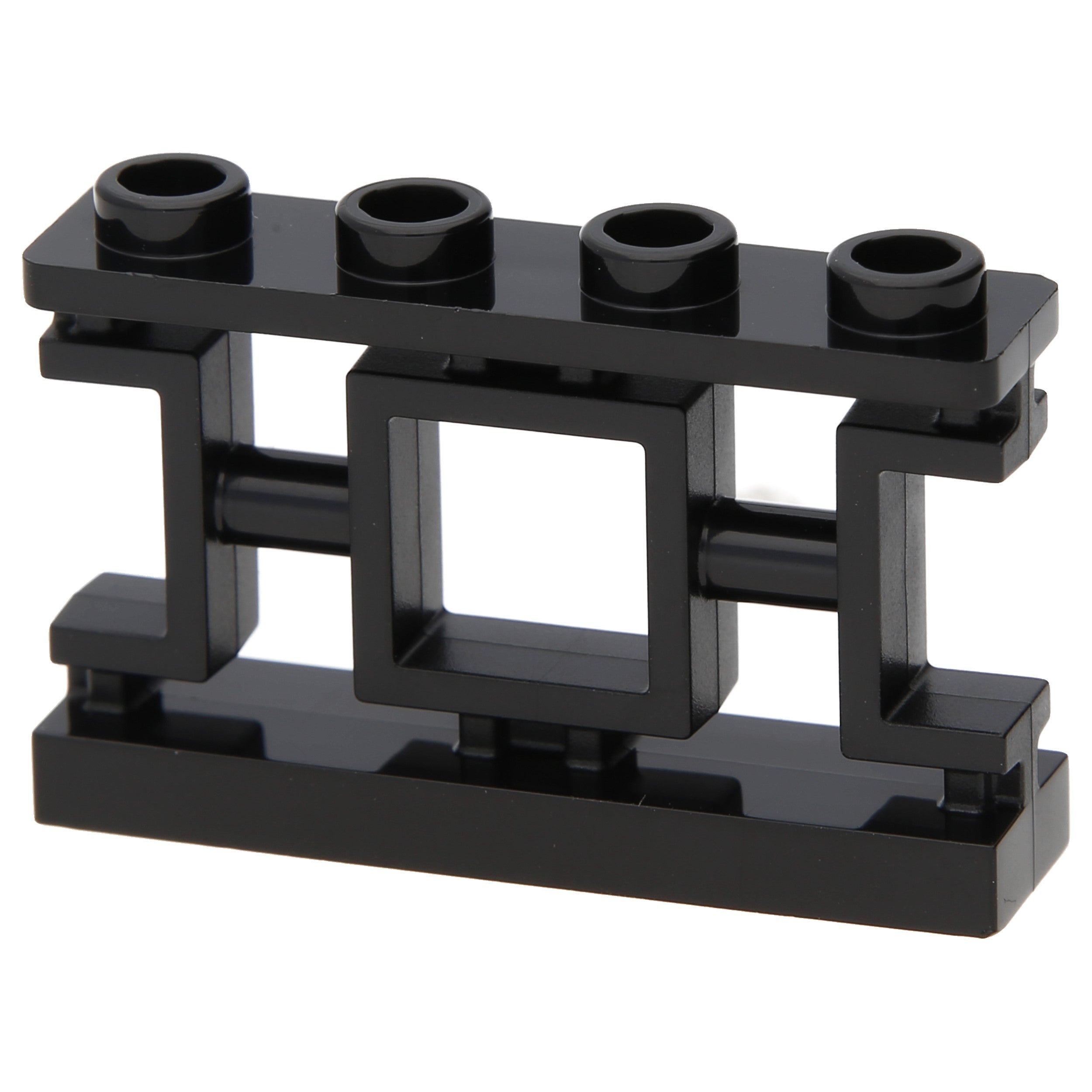 LEGO Fences – 1 x 4 x 2 with Asian ornaments and 4 studs