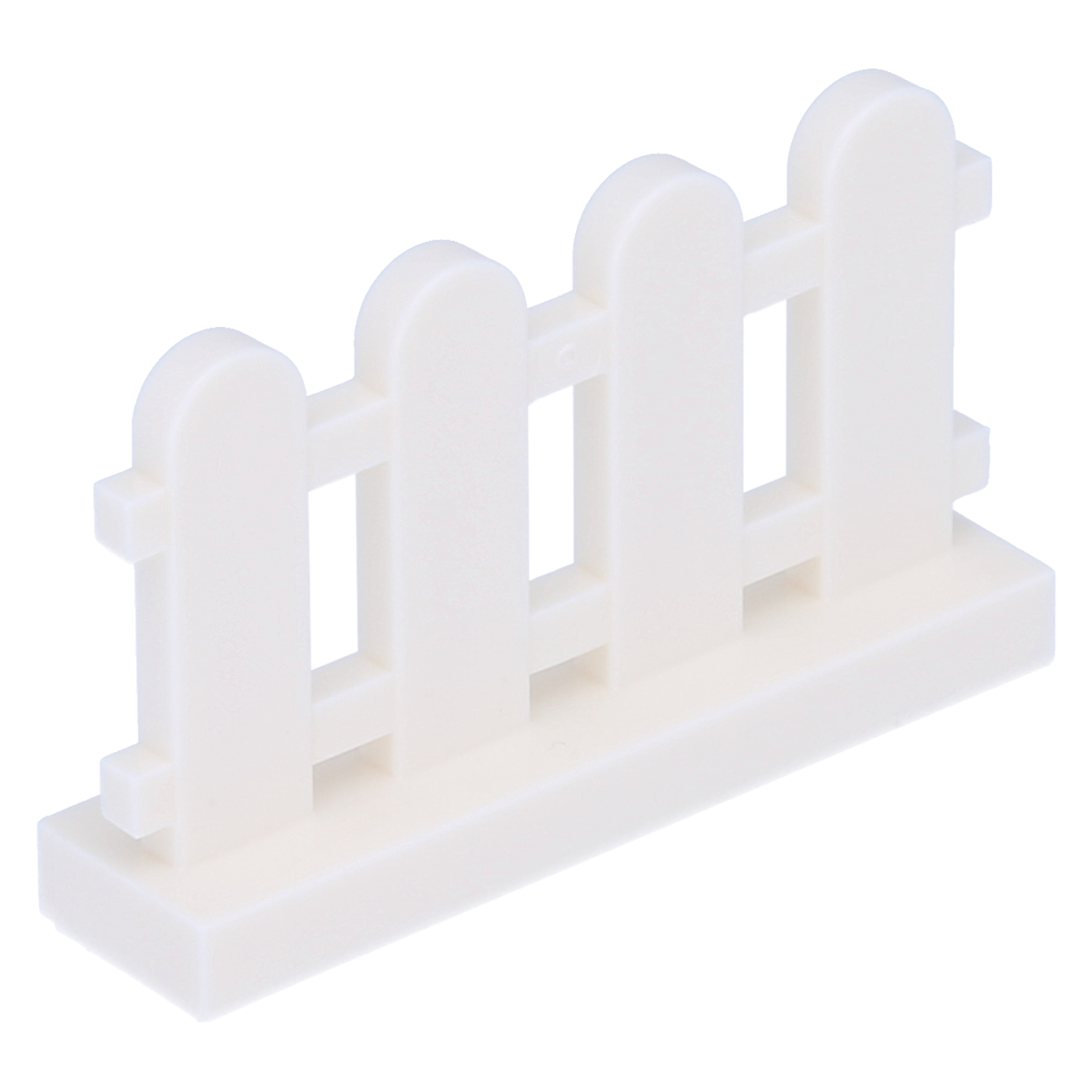 LEGO Fences – Picket Fence 1 x 4 x 2 (Bleached)