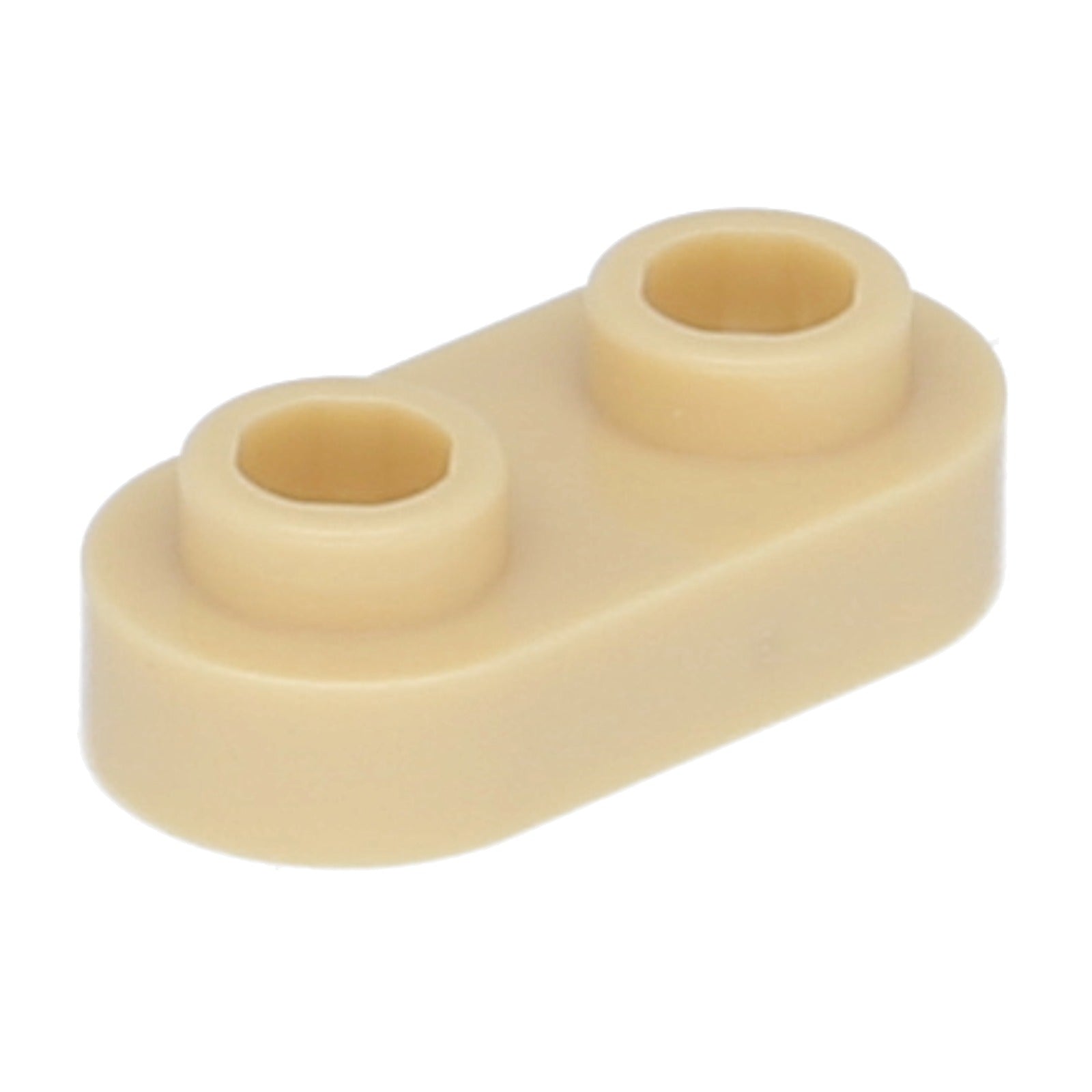 LEGO Platte modifiziert 1 x 2 abgerundet mit 2 offenen Noppen (35480)