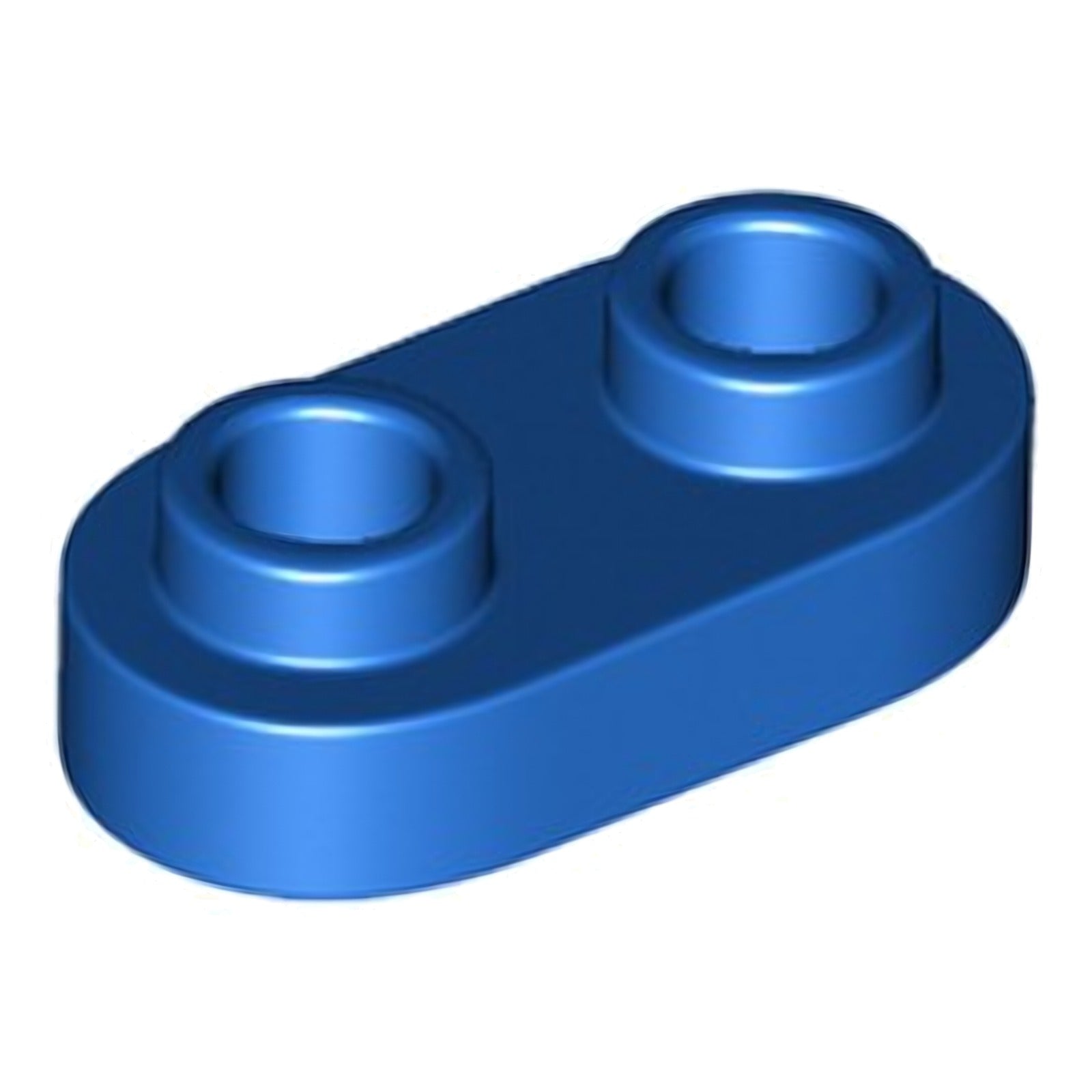 LEGO Platte modifiziert 1 x 2 abgerundet mit 2 offenen Noppen (35480)