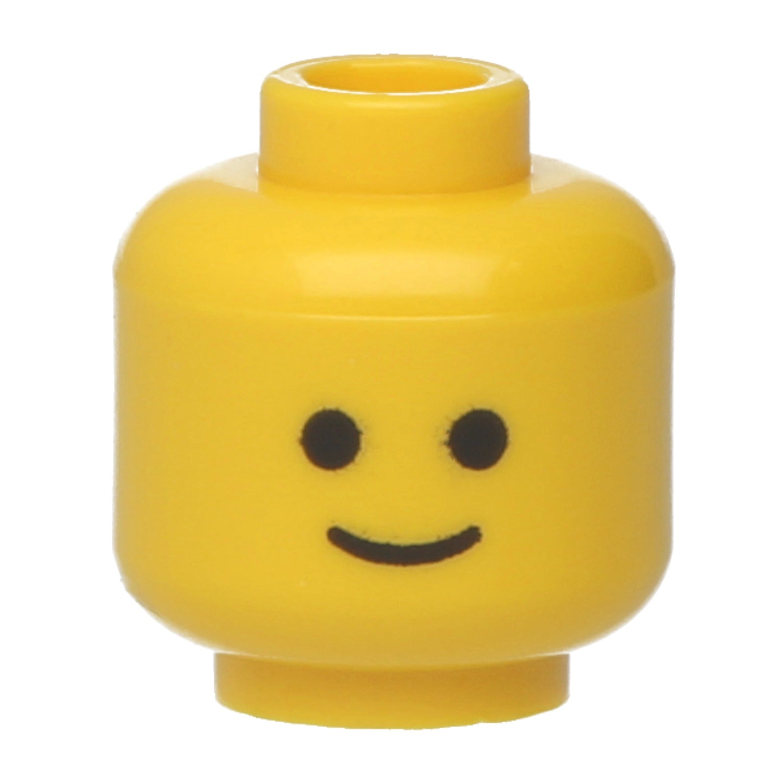 LEGO Minifigur, Kopf Standard Grinsen Muster (3626p01) – Farbe wählbar