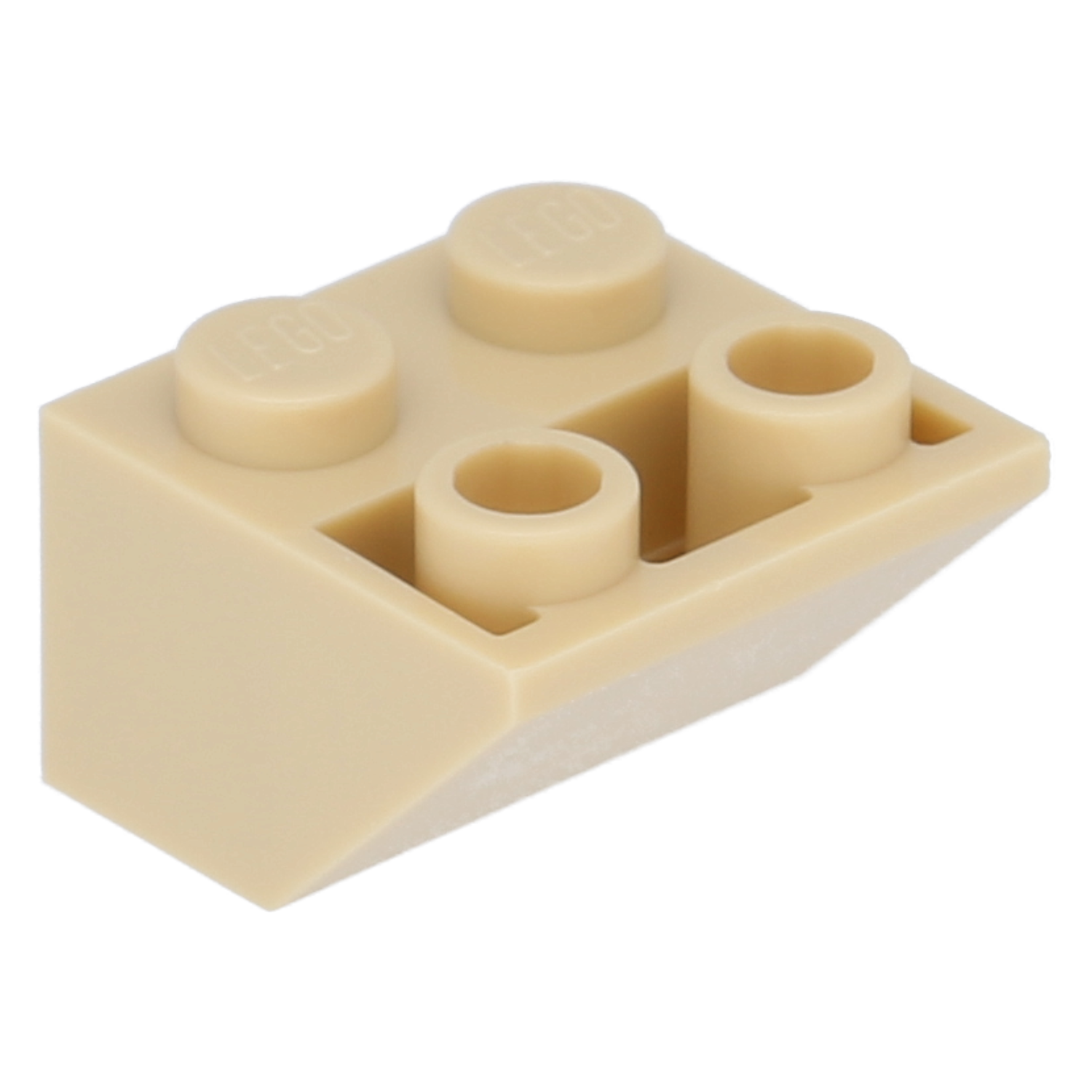LEGO Slopes (Modified) - Slanted inverted 45 degree, 2 x 2, flat bottom