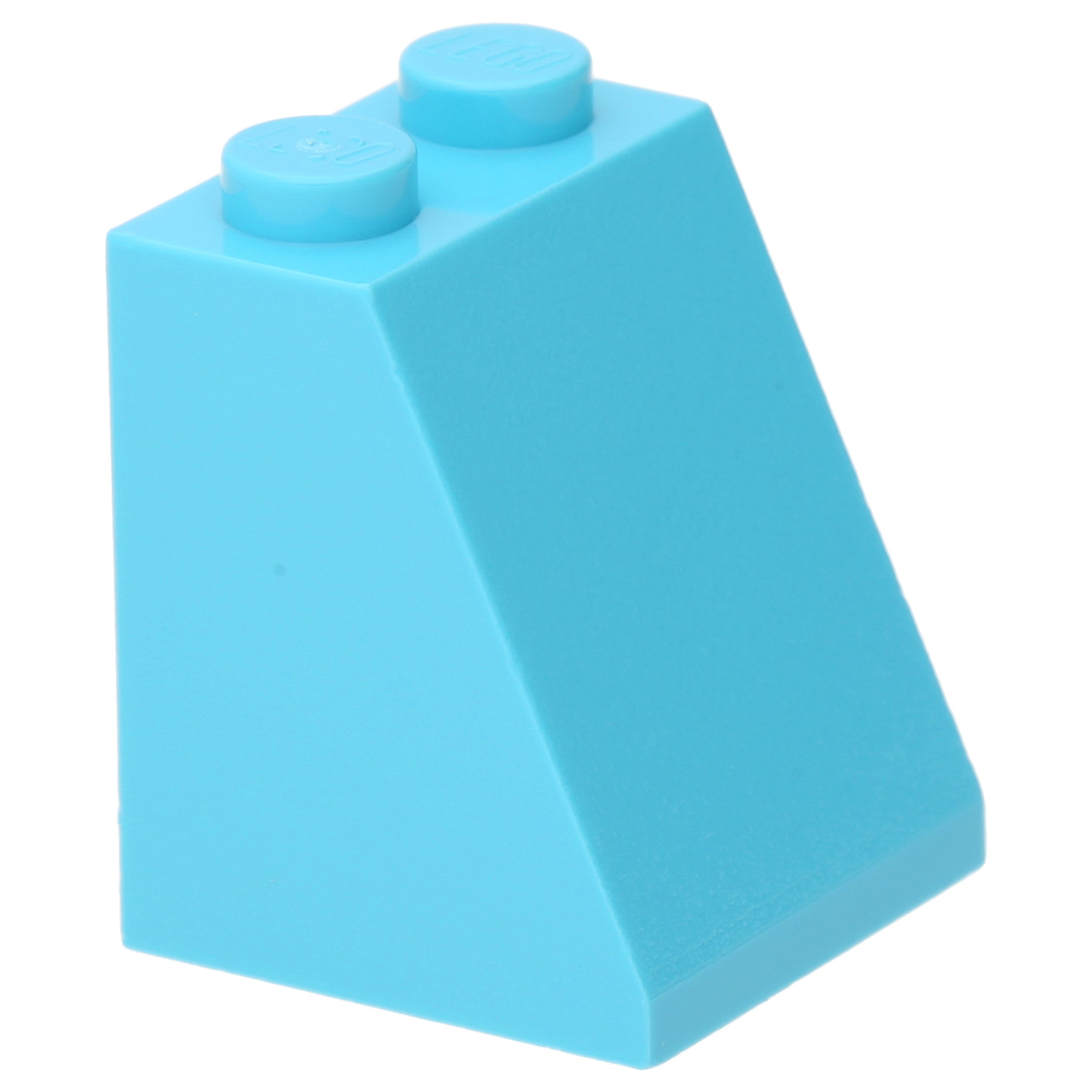 LEGO Slopes (modified) - 2 x 2 x 2 with down tube (65°)