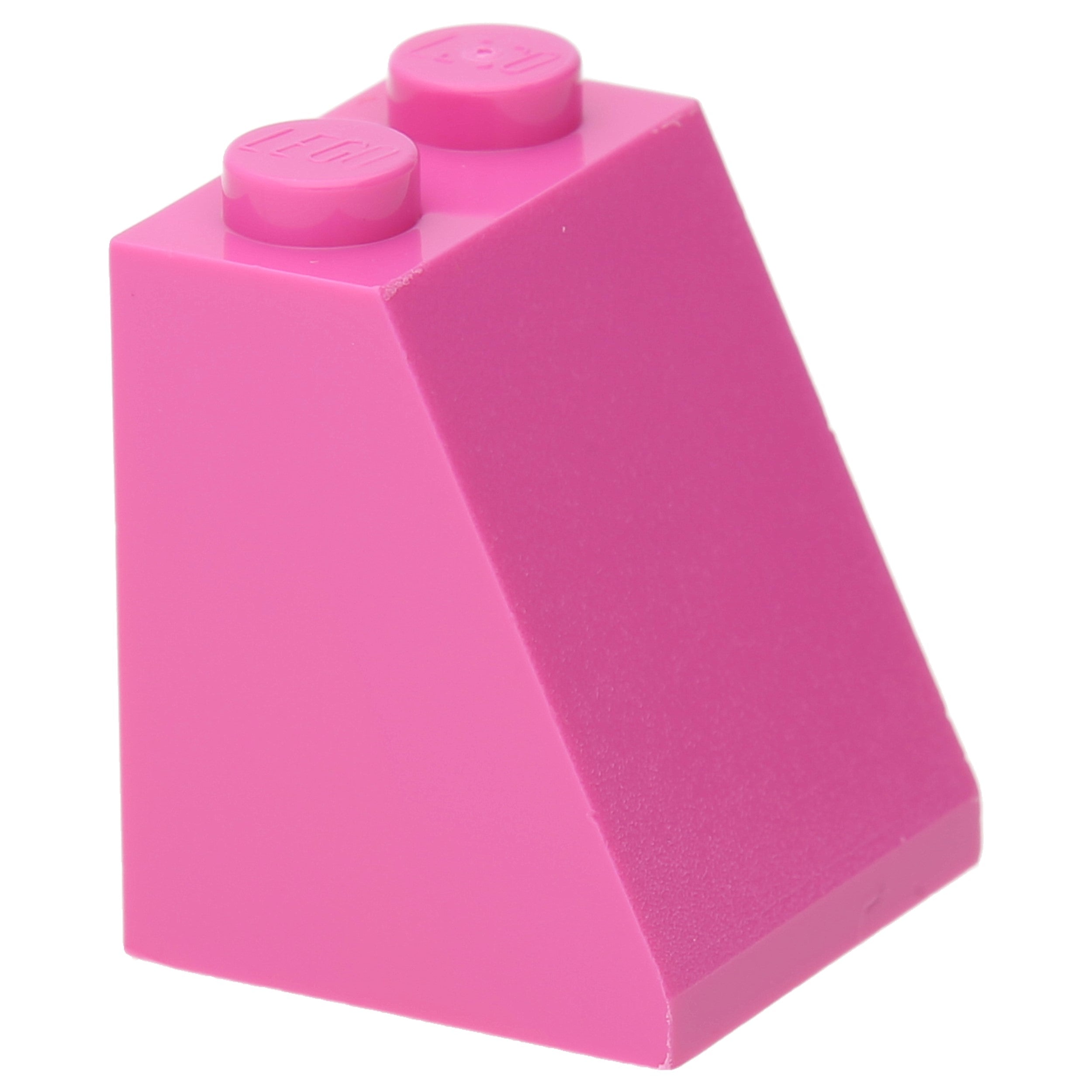 LEGO Slopes (modified) - 2 x 2 x 2 with down tube (65°)