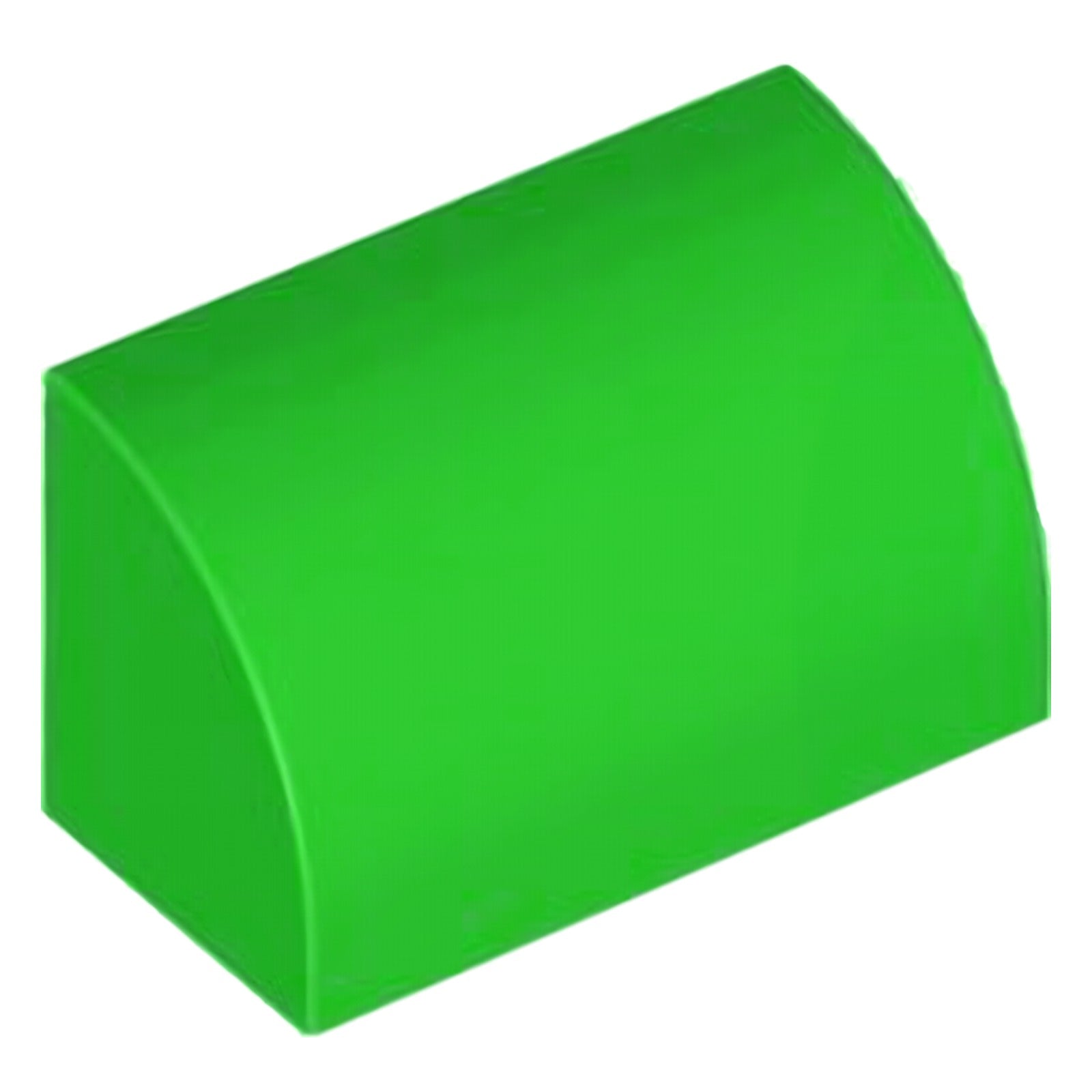LEGO Stein modifiziert 1 x 2 x 1 ohne Noppen, gewölbte Oberseite (37352)