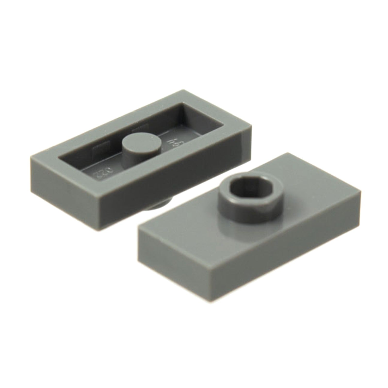 LEGO Platte modifiziert 1 x 2 mit 1 Noppe ohne Nut (Jumper) (3794a)