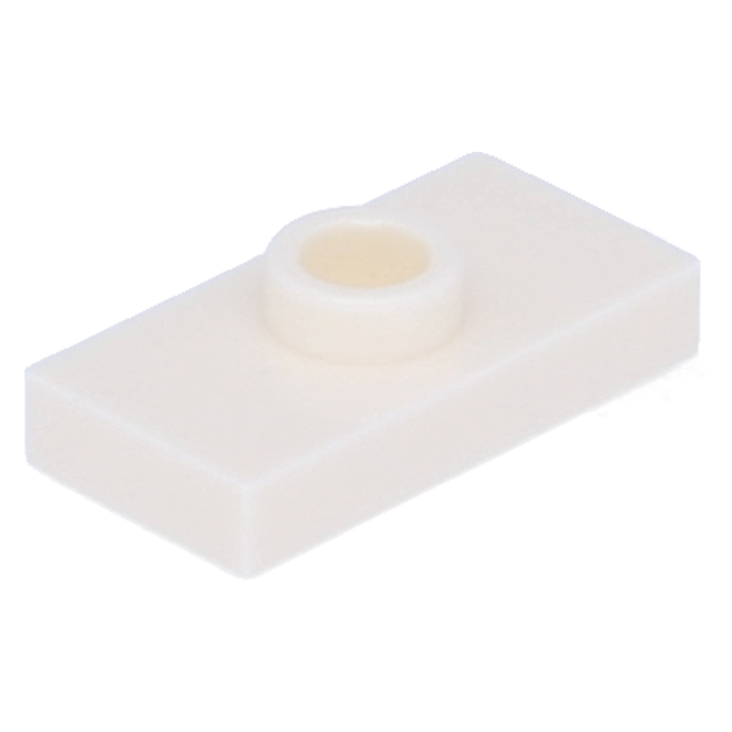 LEGO Plates (modified) - 1 x 2 with 1 stud