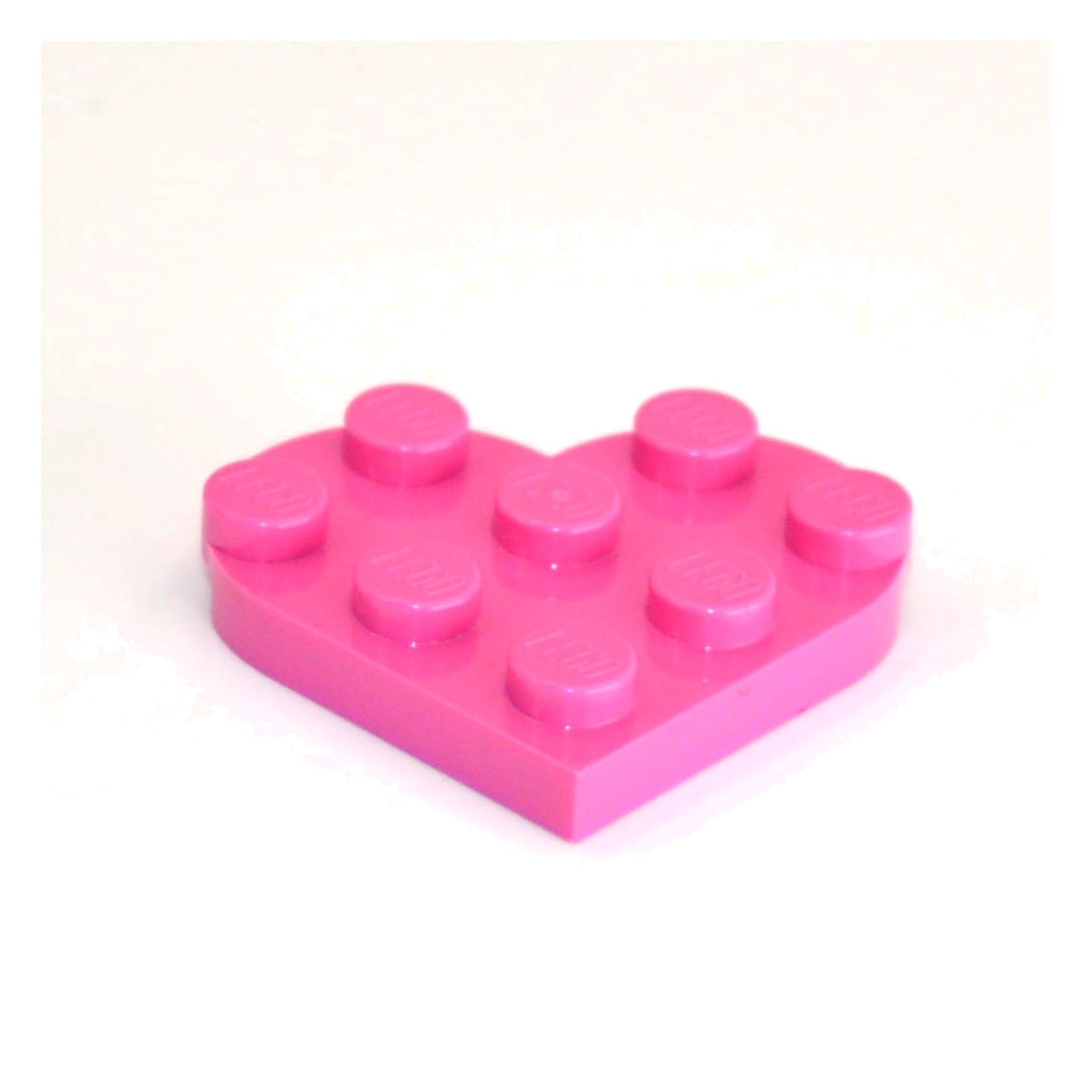 LEGO Rundplatte 3 x 3 Herz (39613) – Farbe wählbar – 5 Farben