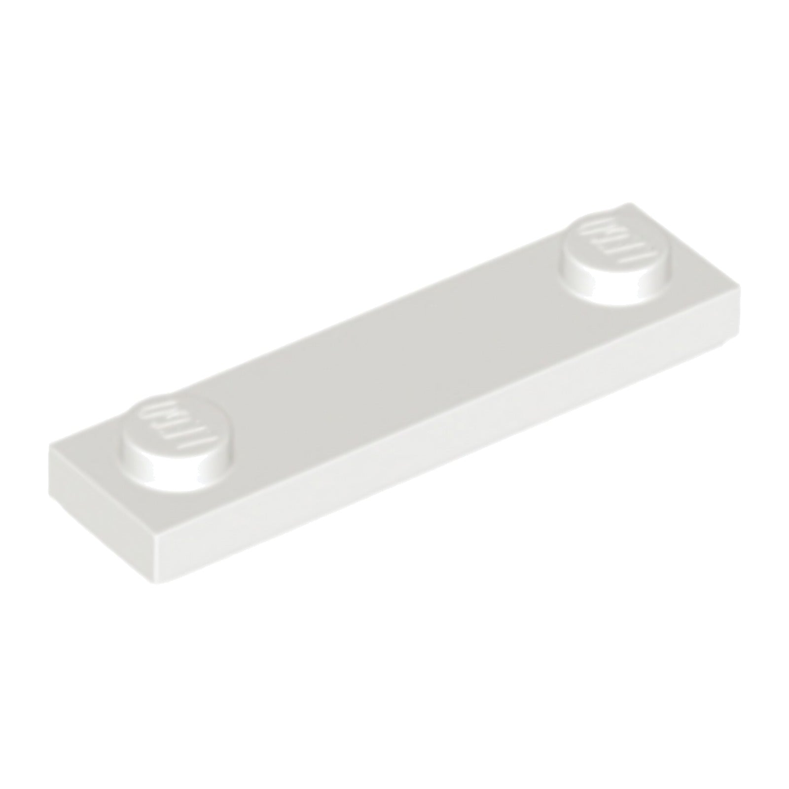 LEGO Platte modifiziert 1 x 4 mit 2 Noppen mit Nut (41740) – Farbe wählbar