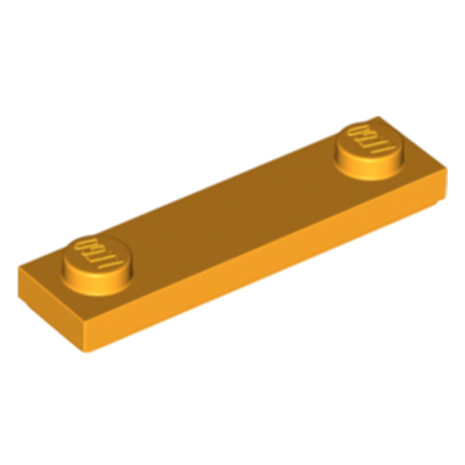 LEGO Platte modifiziert 1 x 4 mit 2 Noppen mit Nut (41740) – Farbe wählbar