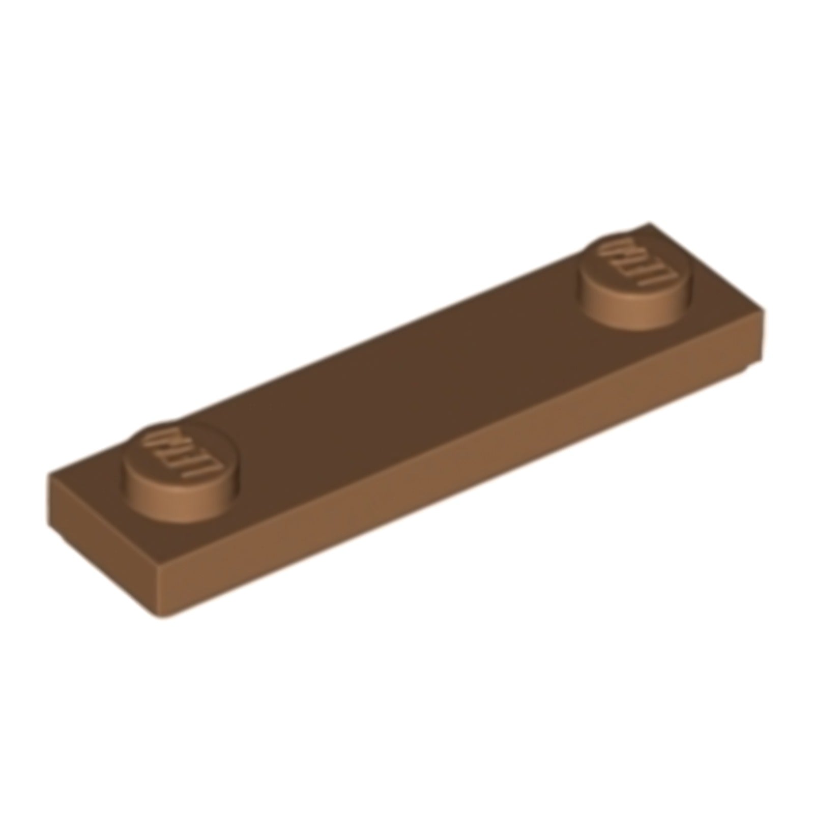 LEGO Platte modifiziert 1 x 4 mit 2 Noppen mit Nut (41740) – Farbe wählbar
