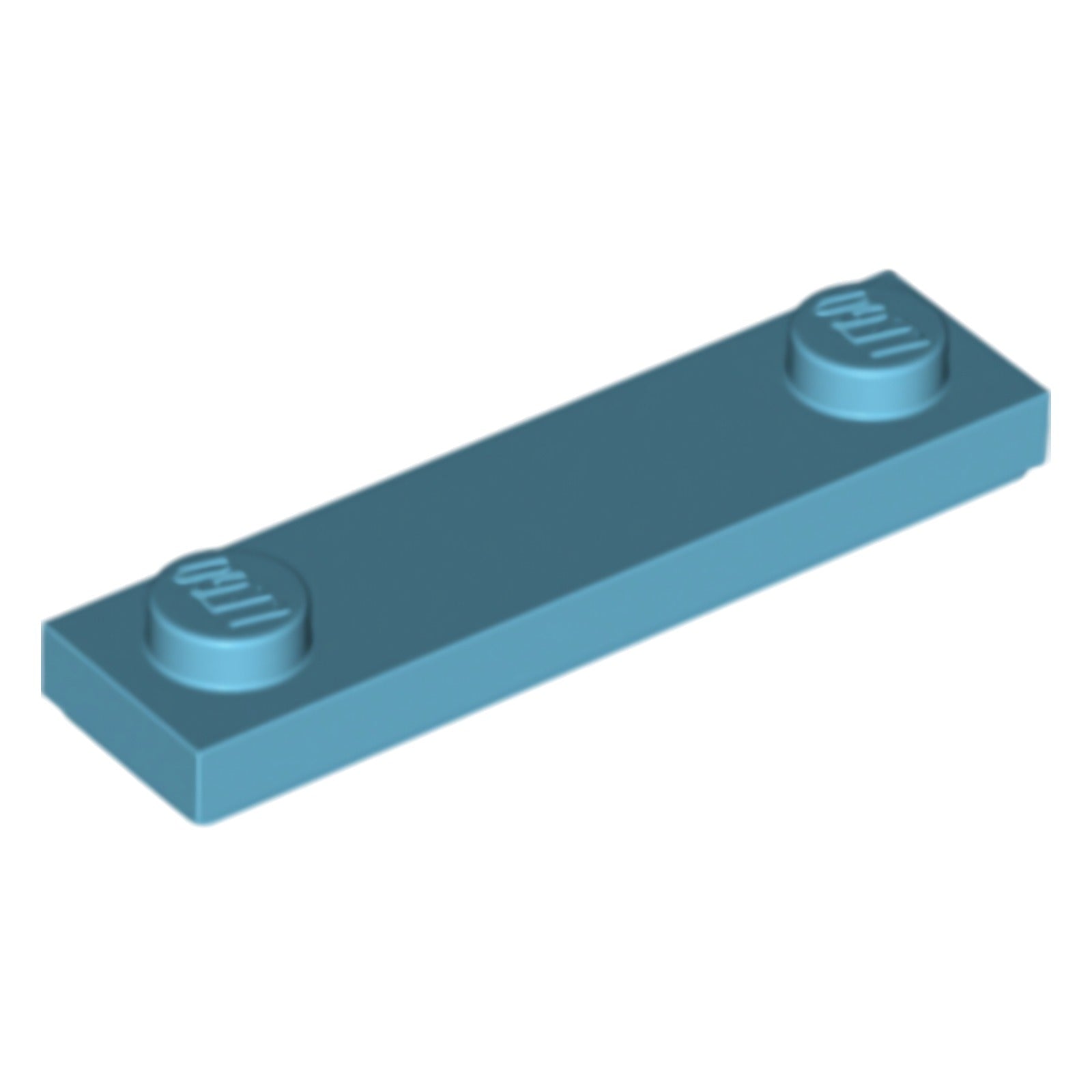 LEGO Platte modifiziert 1 x 4 mit 2 Noppen mit Nut (41740) – Farbe wählbar