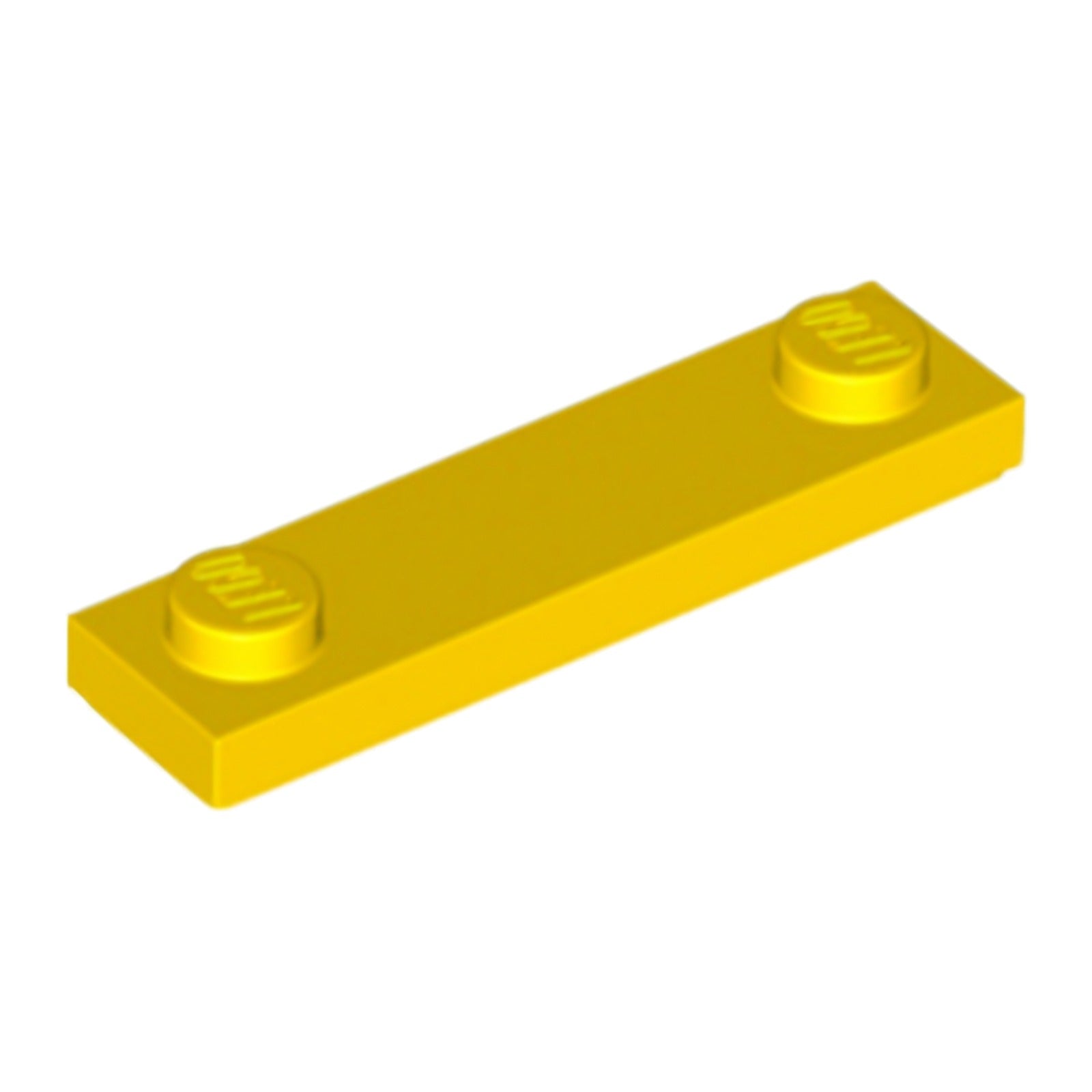LEGO Platte modifiziert 1 x 4 mit 2 Noppen mit Nut (41740) – Farbe wählbar