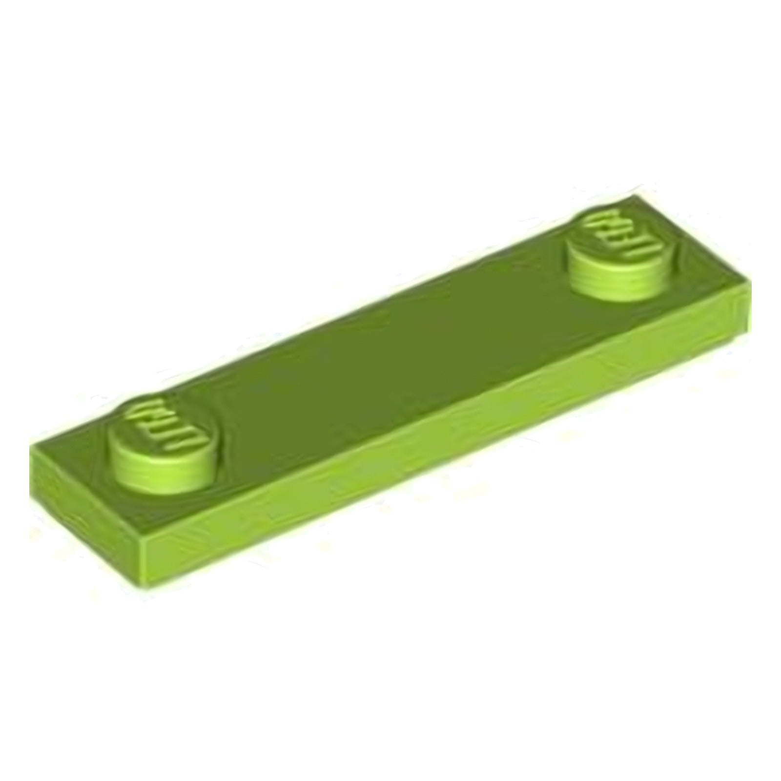 LEGO Platte modifiziert 1 x 4 mit 2 Noppen mit Nut (41740) – Farbe wählbar