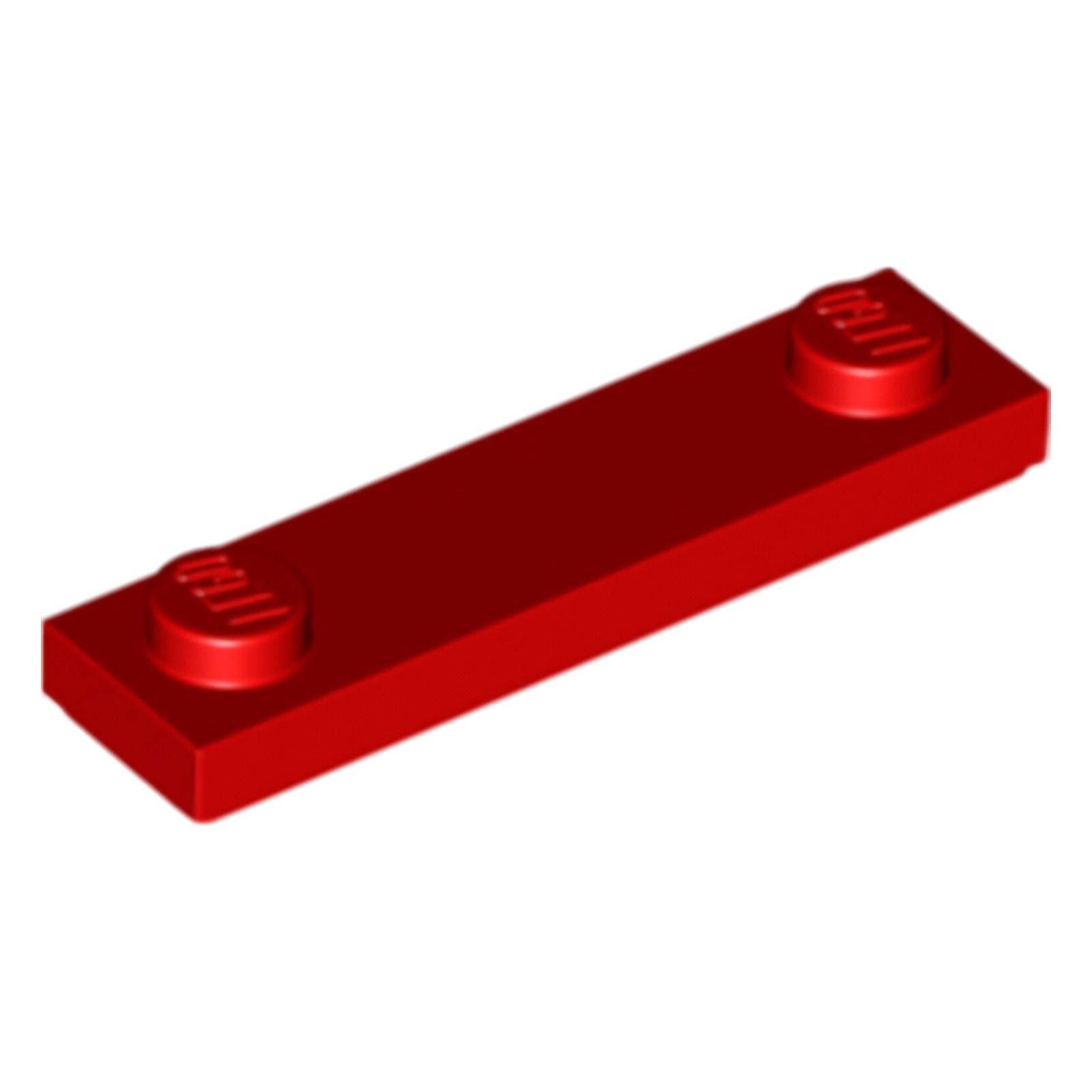 LEGO Platte modifiziert 1 x 4 mit 2 Noppen mit Nut (41740) – Farbe wählbar