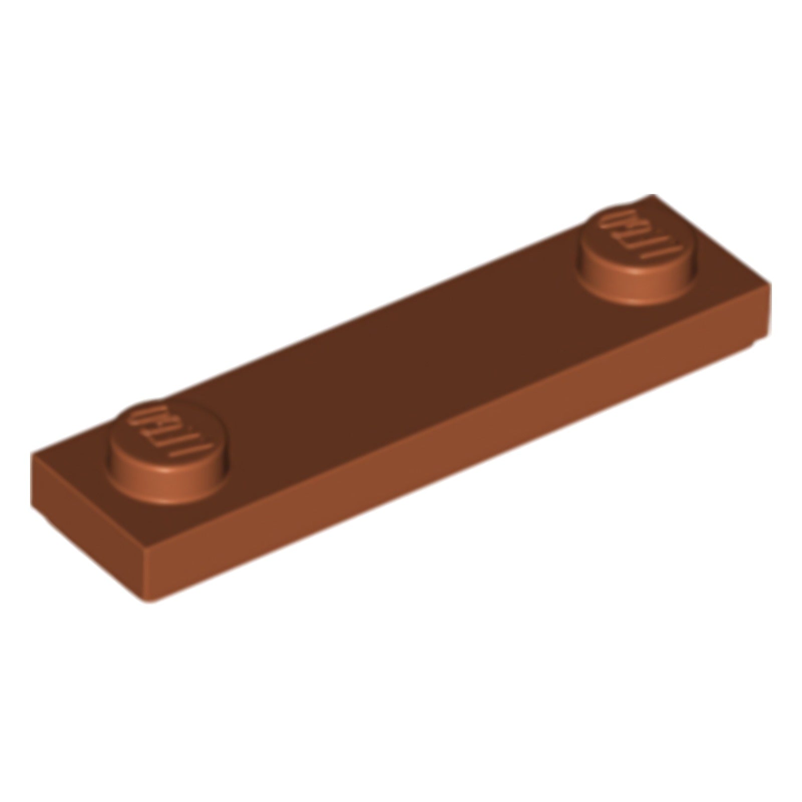 LEGO Platte modifiziert 1 x 4 mit 2 Noppen mit Nut (41740) – Farbe wählbar