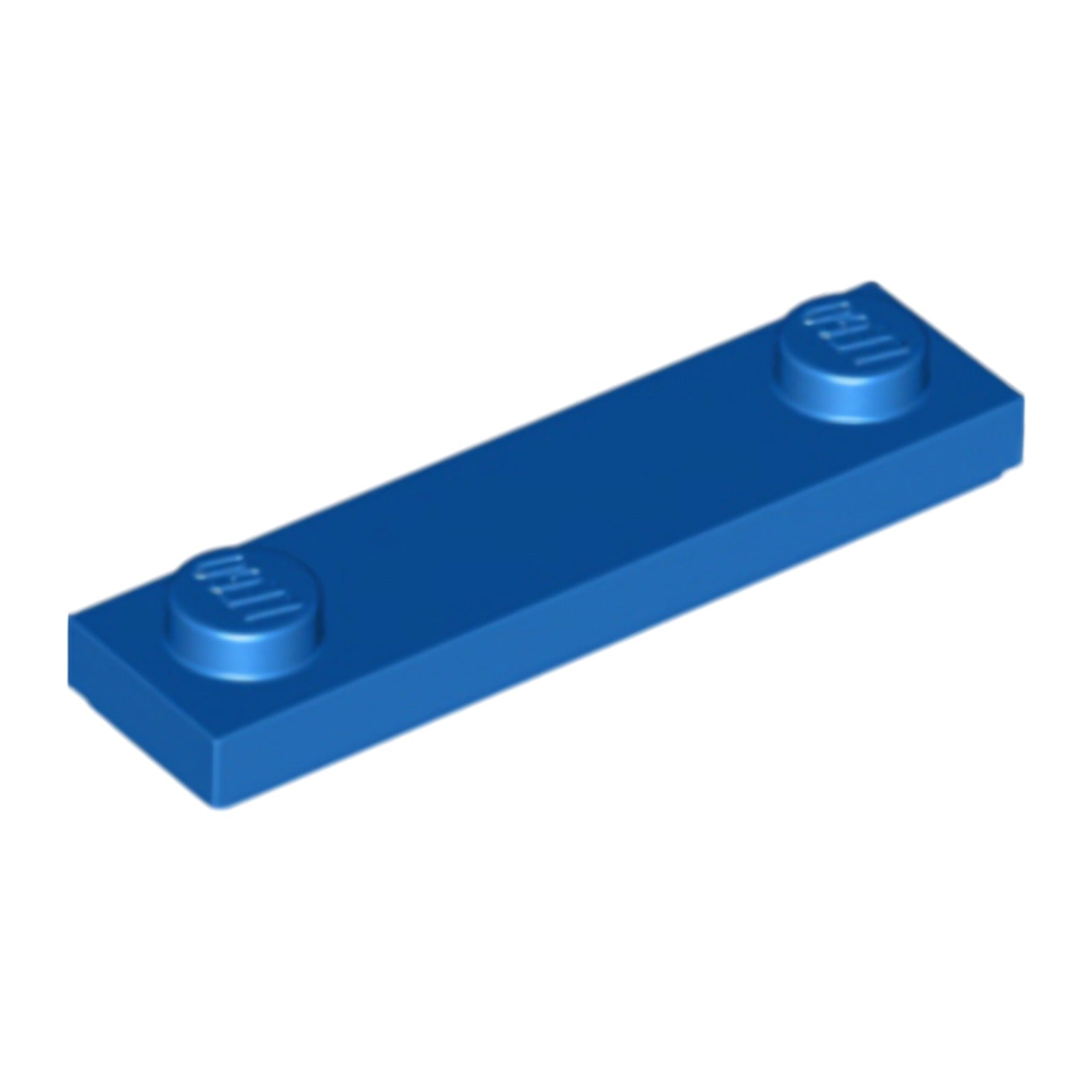 LEGO Platte modifiziert 1 x 4 mit 2 Noppen mit Nut (41740) – Farbe wählbar