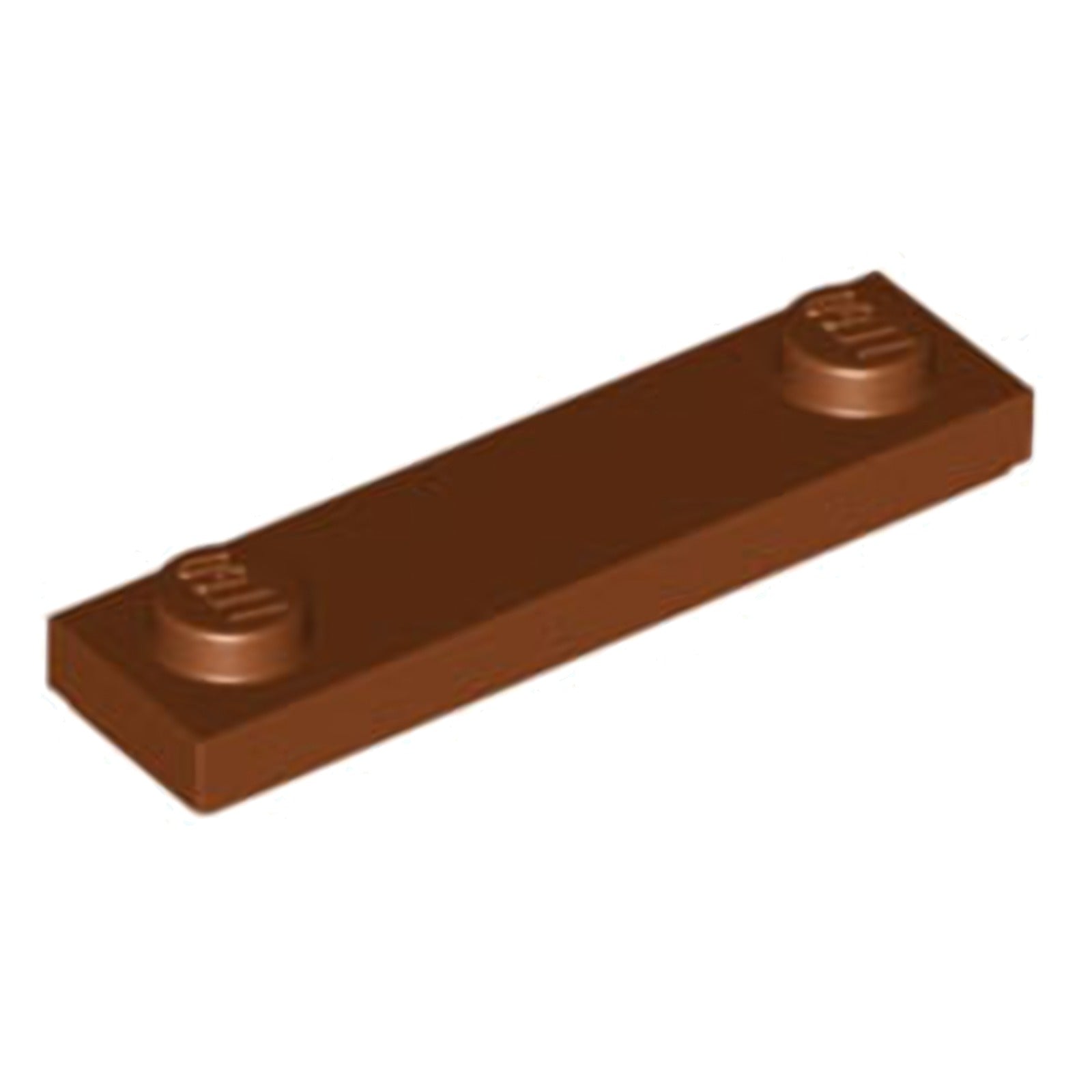 LEGO Platte modifiziert 1 x 4 mit 2 Noppen mit Nut (41740) – Farbe wählbar