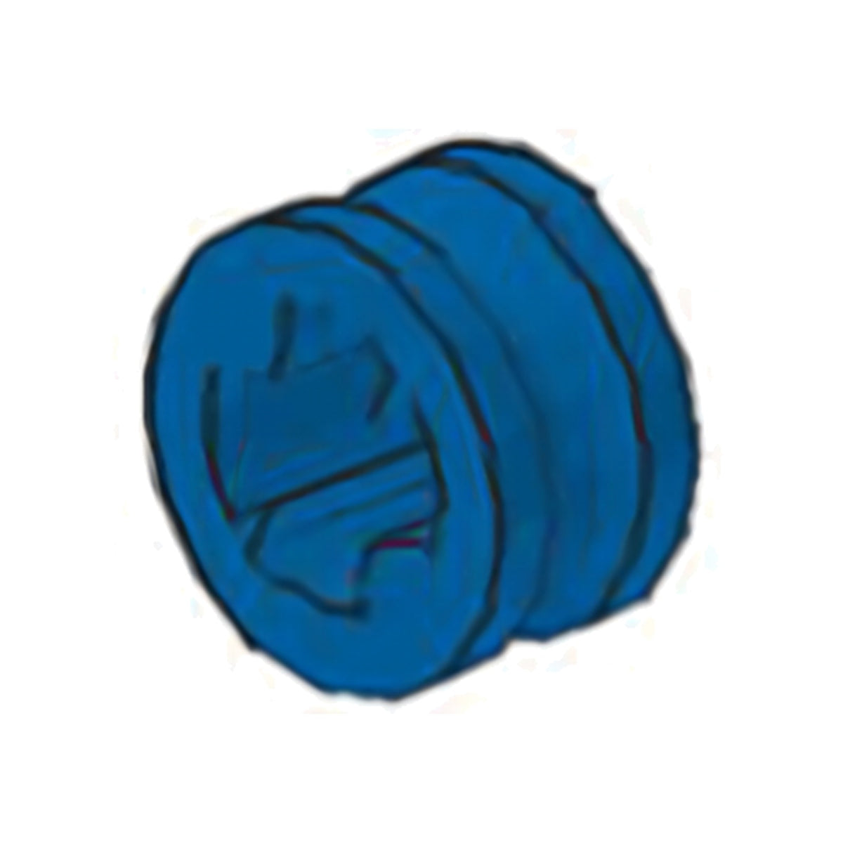 LEGO Technic connectors - socket 1/2 (smooth)