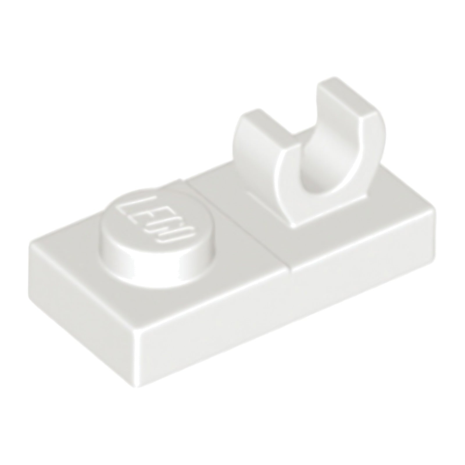 LEGO Platte modifiziert 1 x 2 mit offen O Clip auf oben (44861) – Farbe wählbar