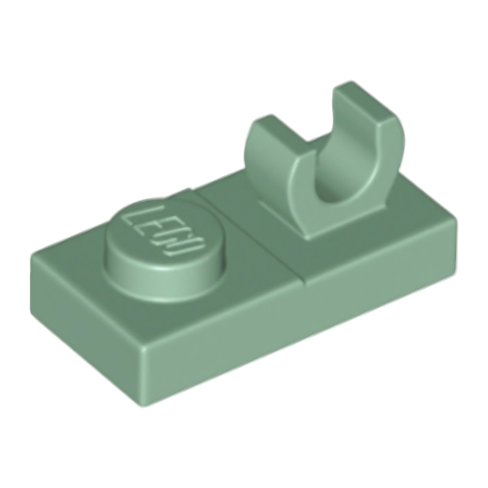 LEGO Platte modifiziert 1 x 2 mit offen O Clip auf oben (44861) – Farbe wählbar