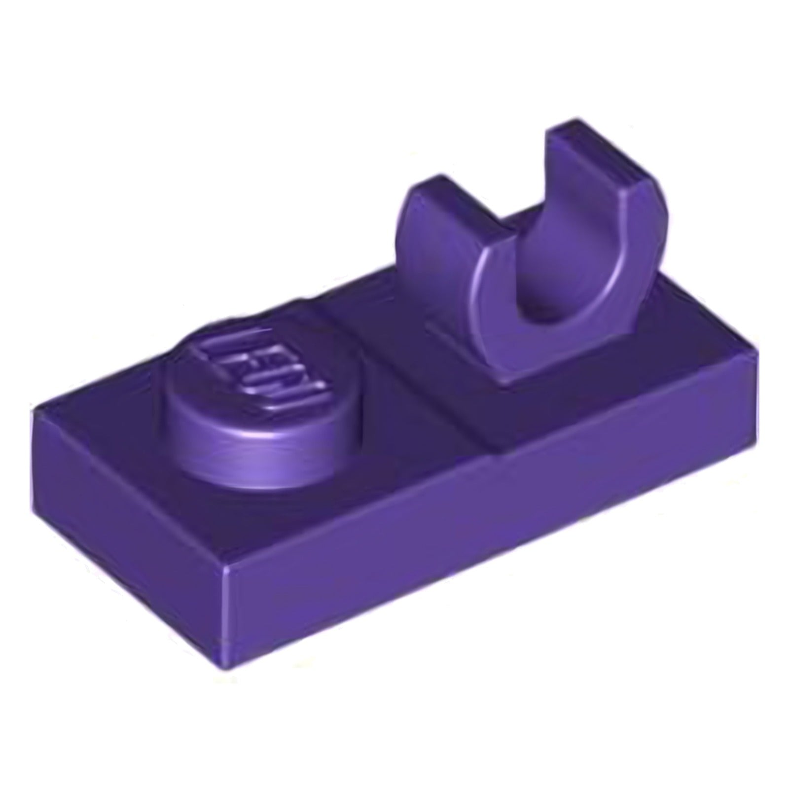 LEGO Platte modifiziert 1 x 2 mit offen O Clip auf oben (44861) – Farbe wählbar