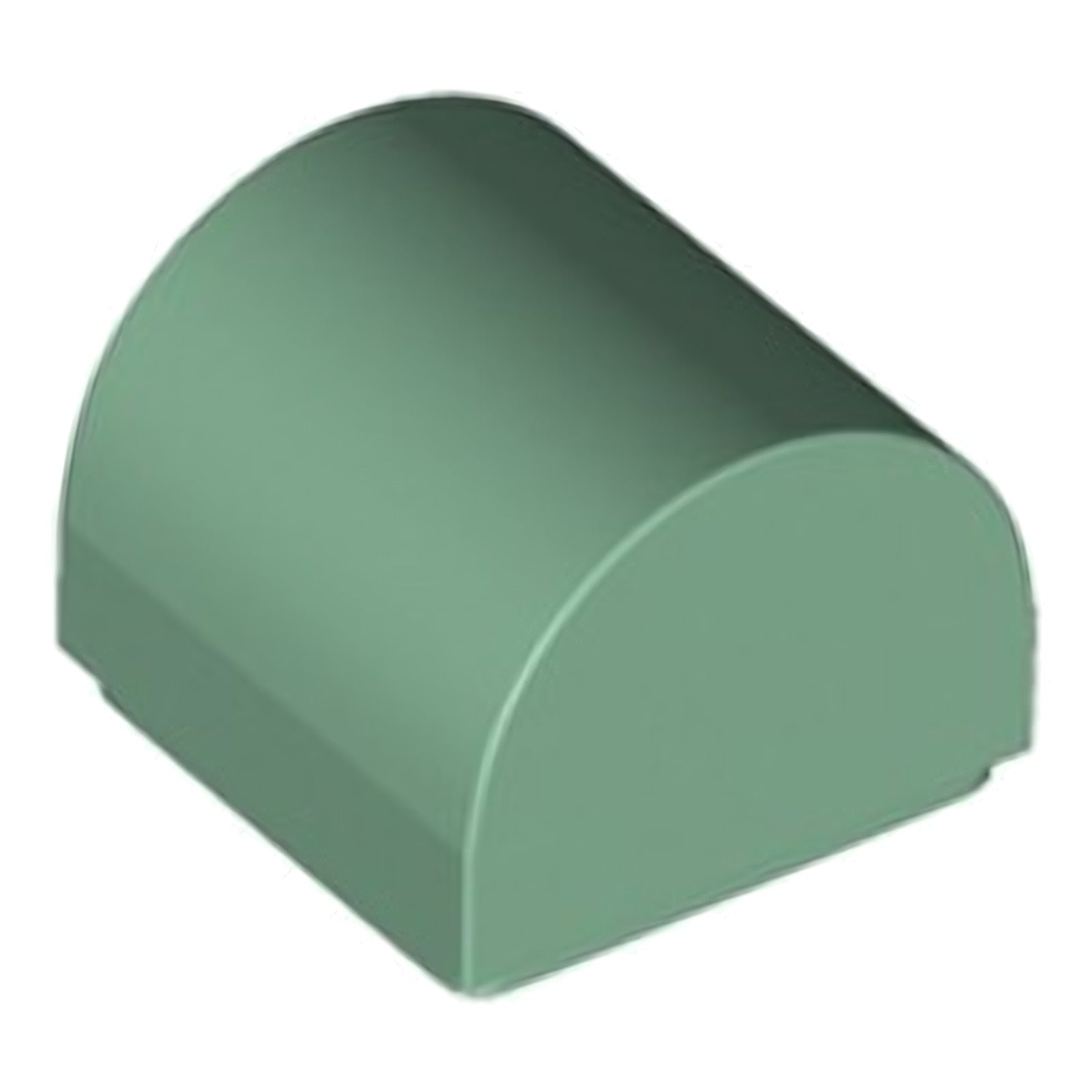 LEGO Brick modified 1 x 1 x 2/3 without knobs, curved top (49307)
