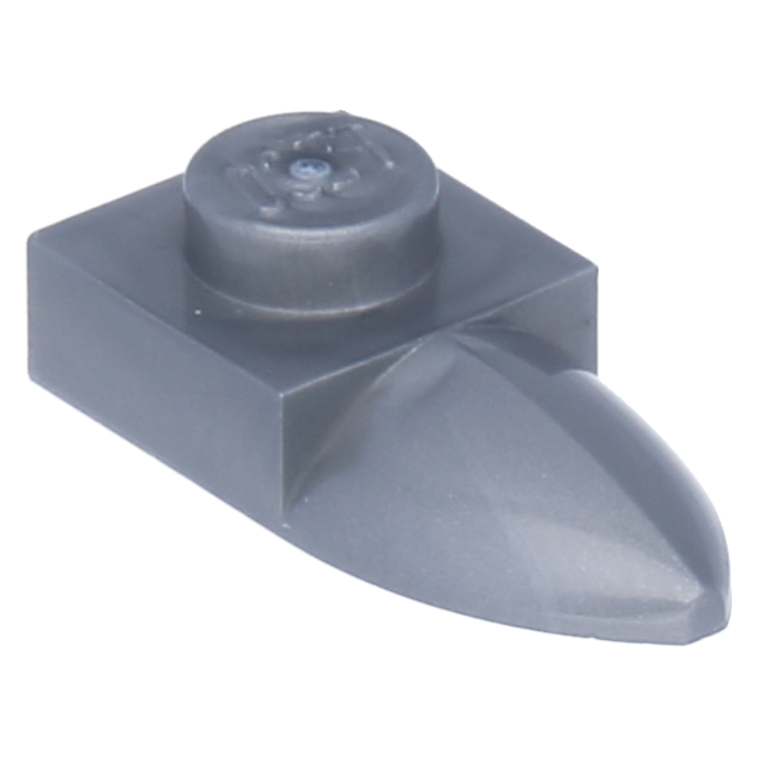 LEGO Platten (modifiziert) - 1 x 1 mit horizontalem Zahn