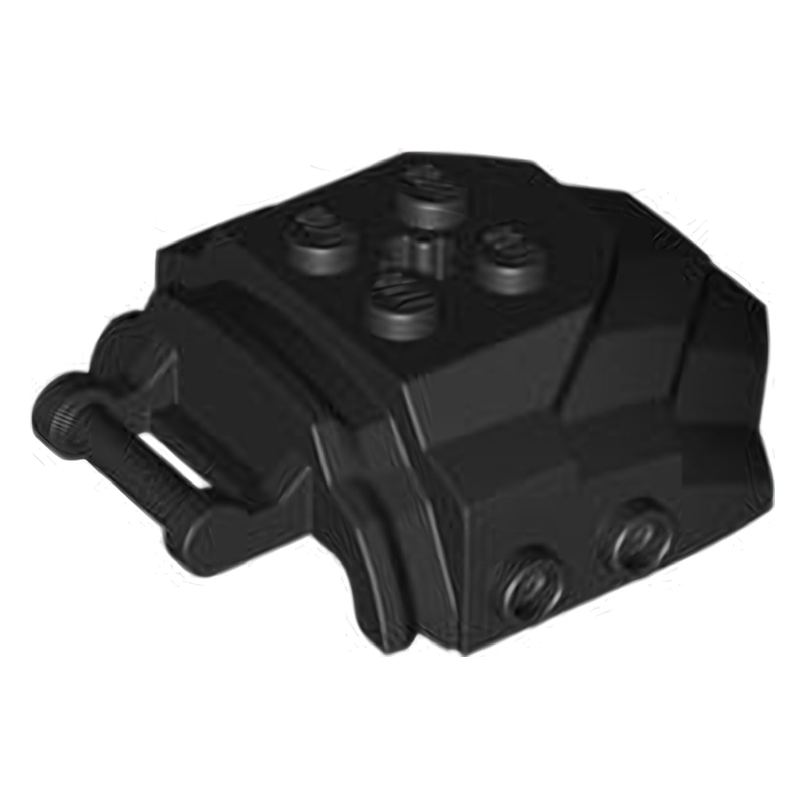 LEGO Cockpit Front 4 x 5 x 2 mit Stange Griff und Noppen auf Seiten (4986)