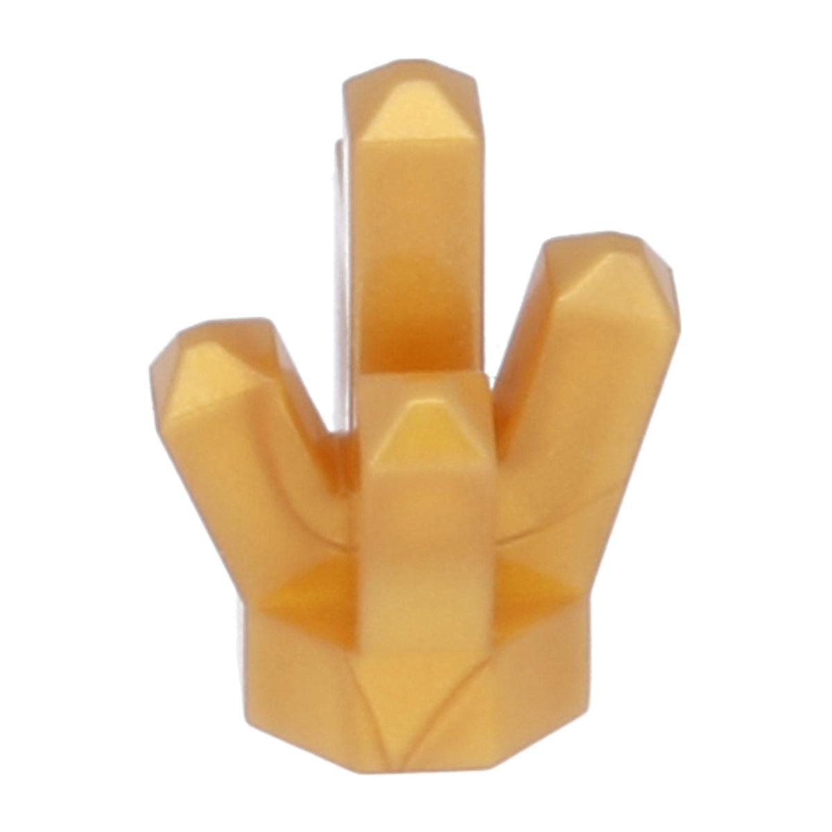 LEGO Minifiguren Zubehör (Sonstiges) - Felsen 1 x 1 (Crystal 5 Point)