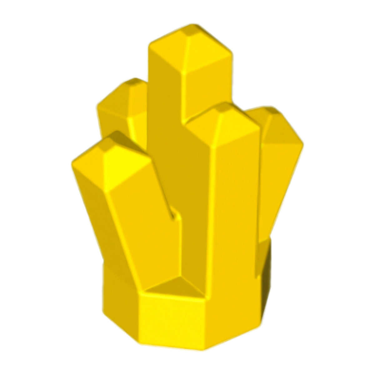 LEGO Minifiguren Zubehör (Sonstiges) - Felsen 1 x 1 (Crystal 5 Point)