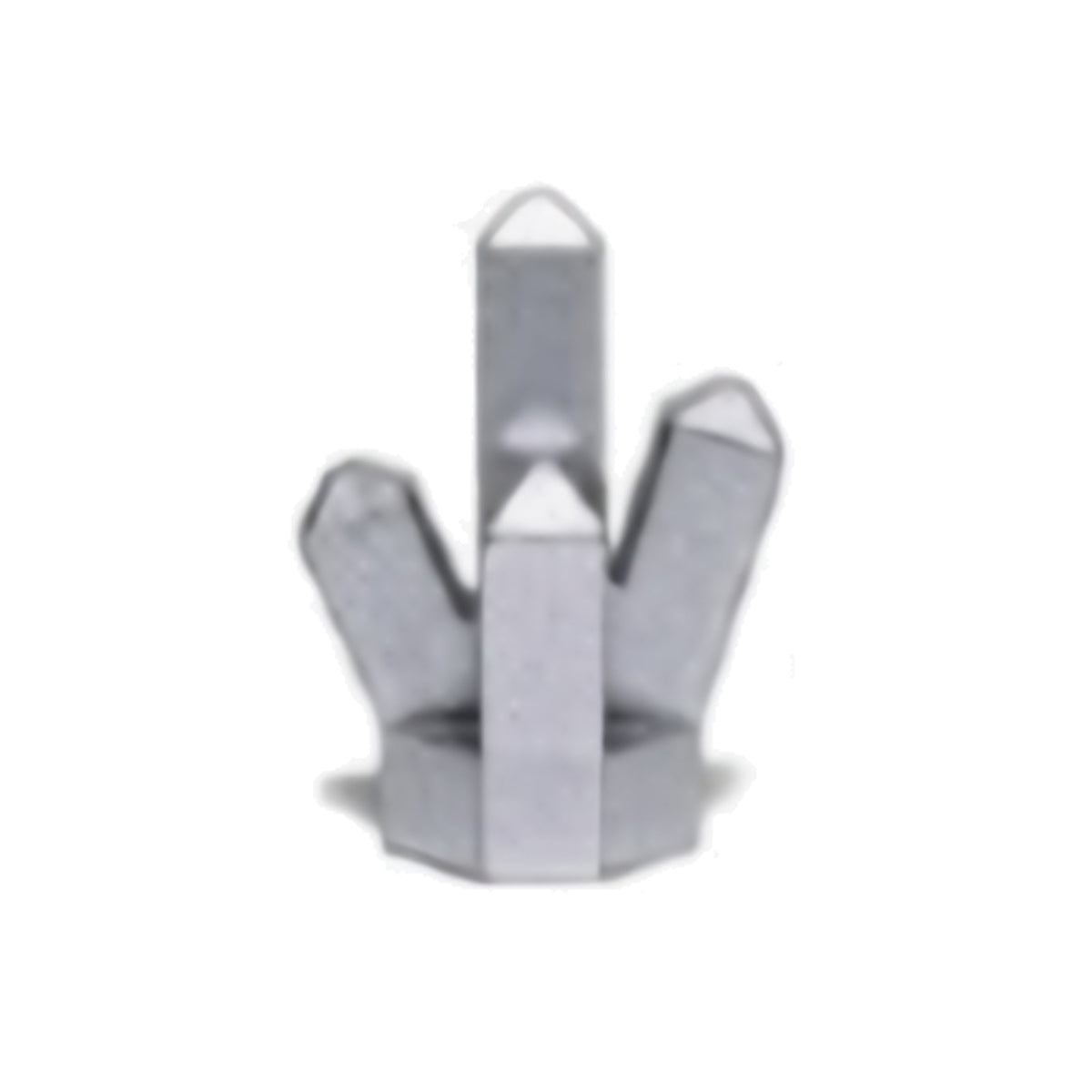 LEGO Minifiguren Zubehör (Sonstiges) - Felsen 1 x 1 (Crystal 5 Point)