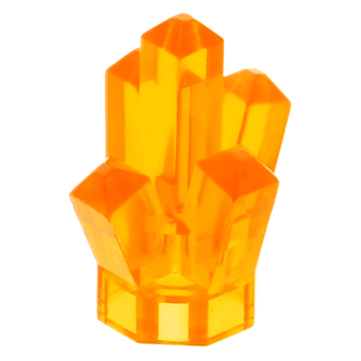 LEGO Minifiguren Zubehör (Sonstiges) - Felsen 1 x 1 (Crystal 5 Point)