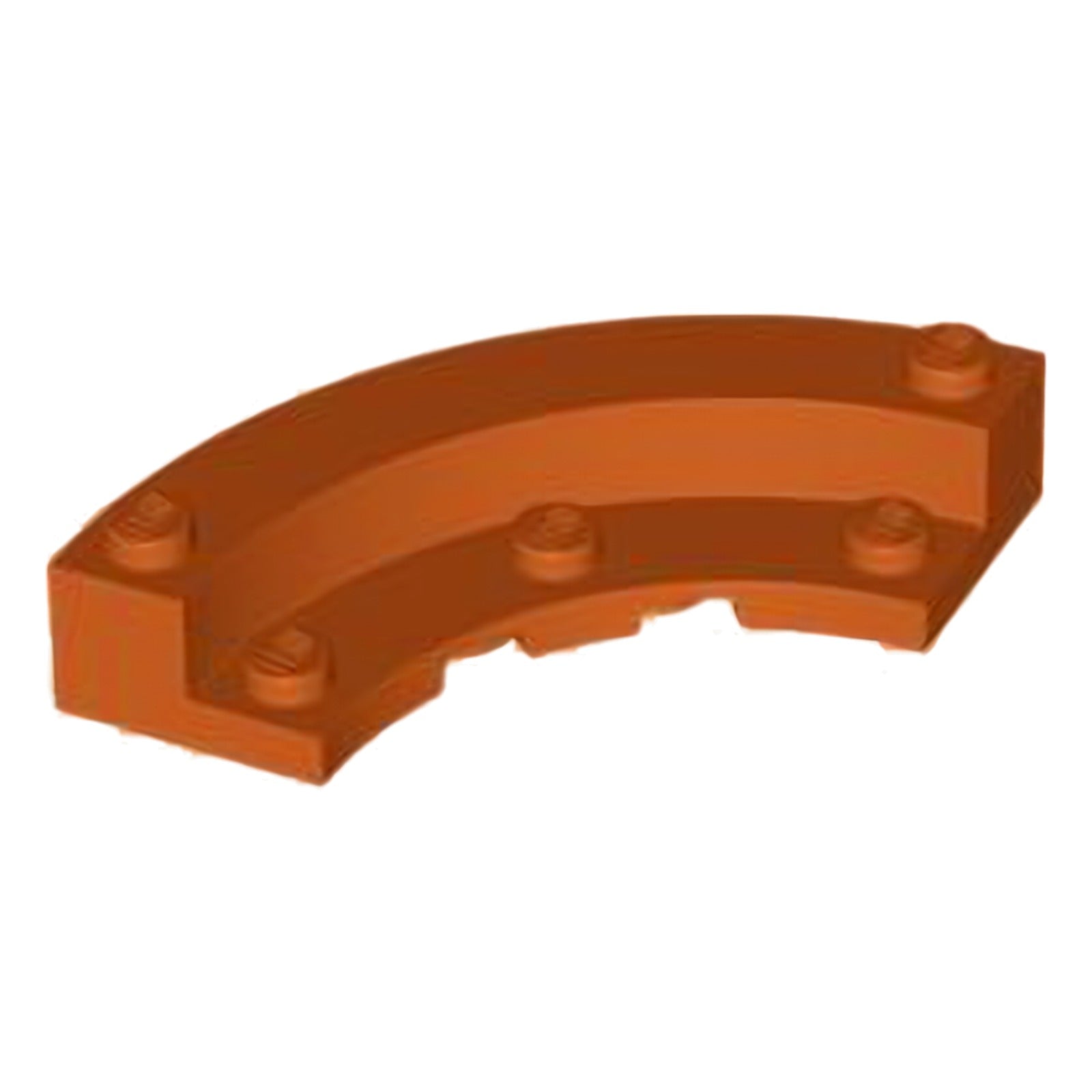 LEGO Rundstein Ecke 5 x 5 Macaroni mit 4 x 4 rund Platte Macaroni (5532)