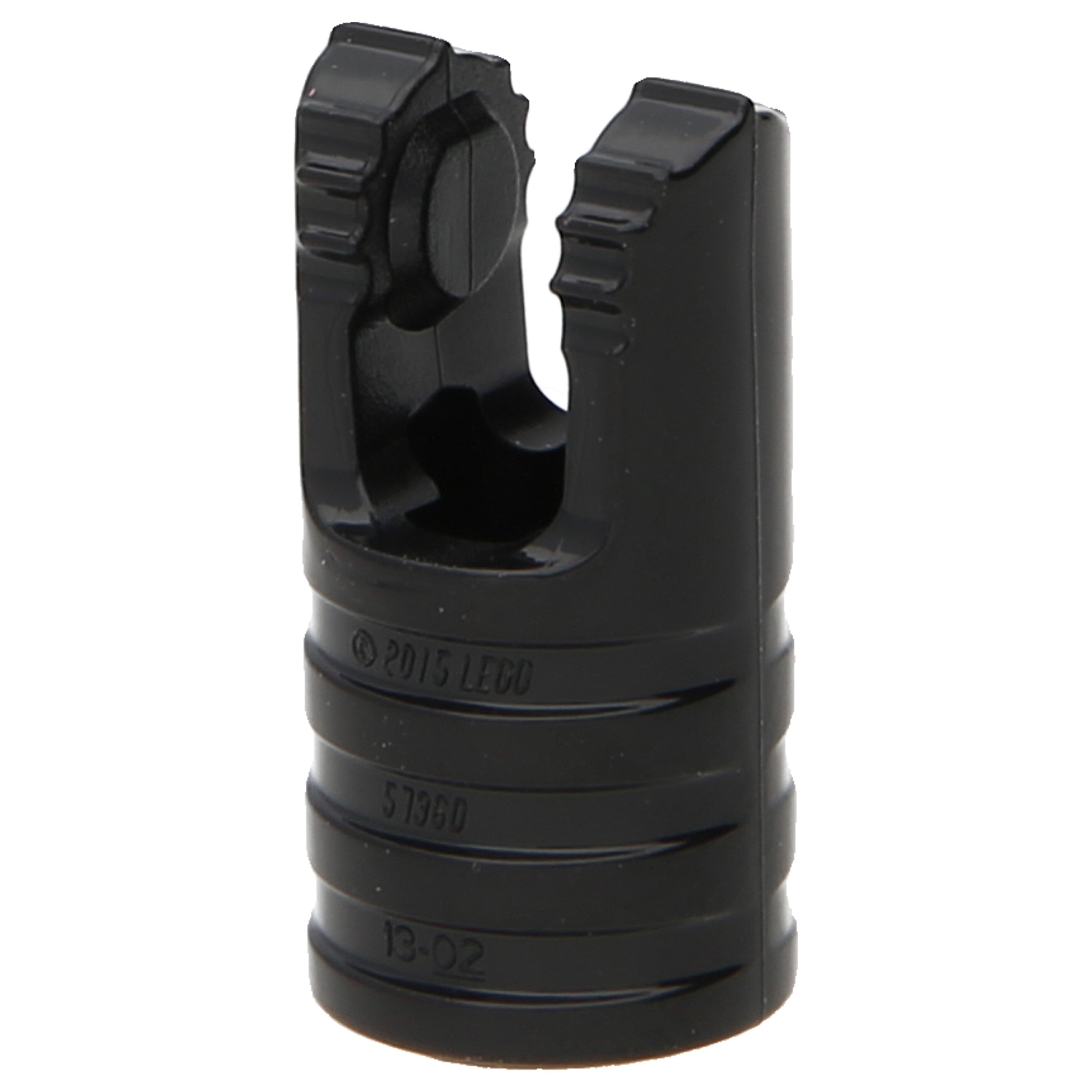 LEGO Hinges (Other) - Cylinder lock 1 x 2 with 2 fingers, 7 teeth and axle opening