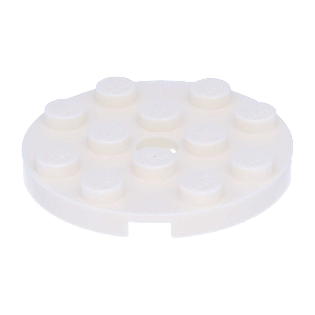 LEGO Plates (modified) - 4 x 4 with hole (round)