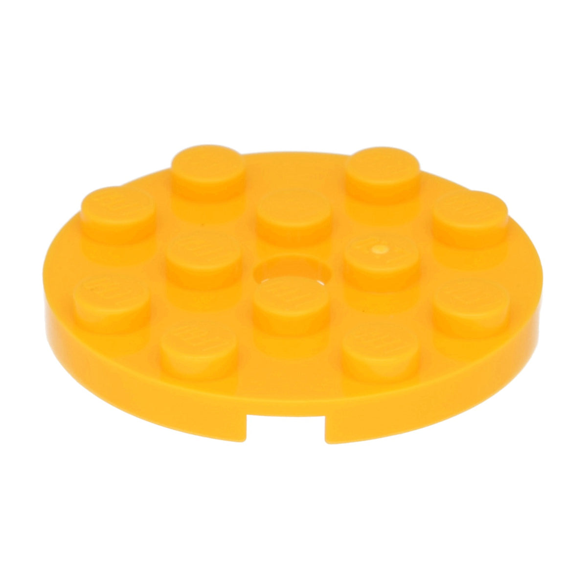 LEGO Plates (modified) - 4 x 4 with hole (round)