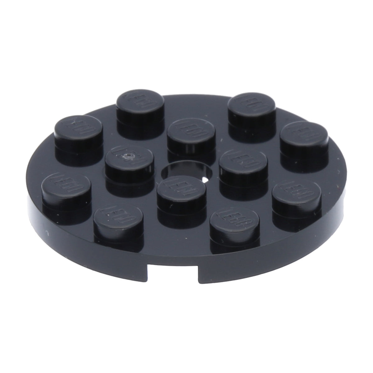 LEGO Plates (modified) - 4 x 4 with hole (round)