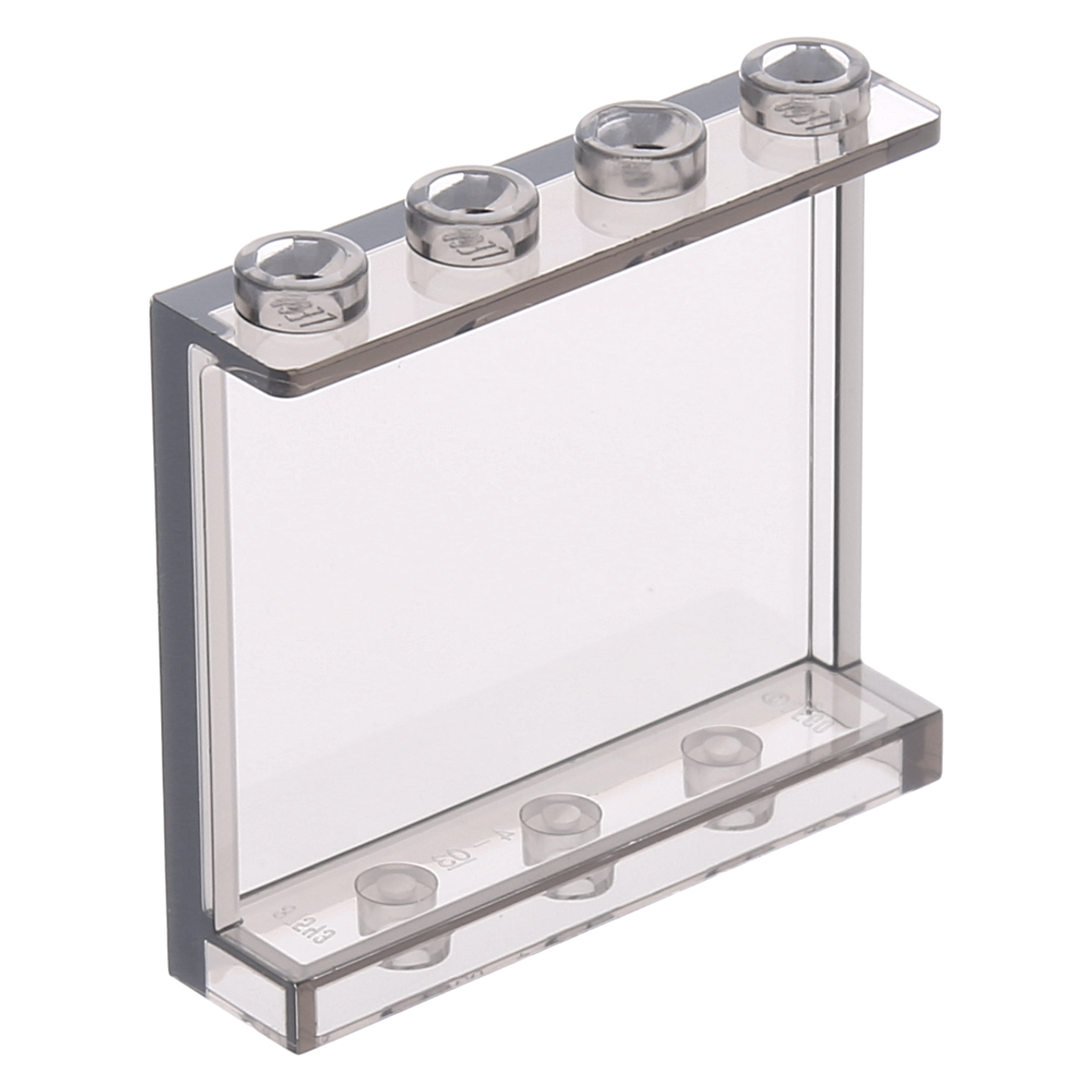LEGO panels - 1 x 4 x 3 with side supports (open studs)