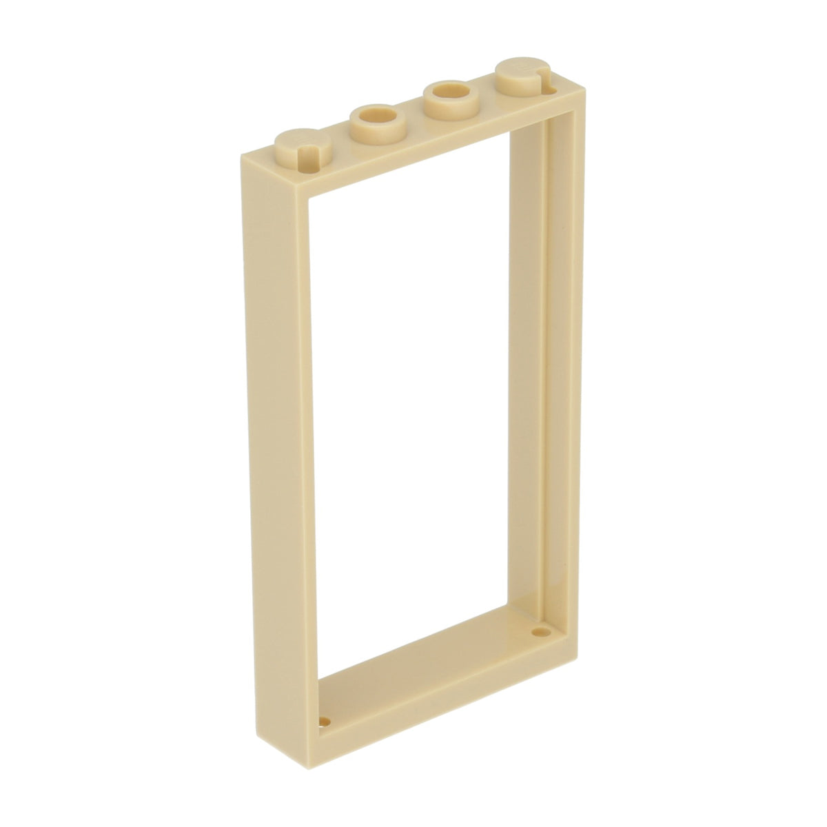 LEGO Steine (modifiziert) -  Türrahmen 1 x 4 x 6 mit 2 Löchern im Boden und der Oberseite