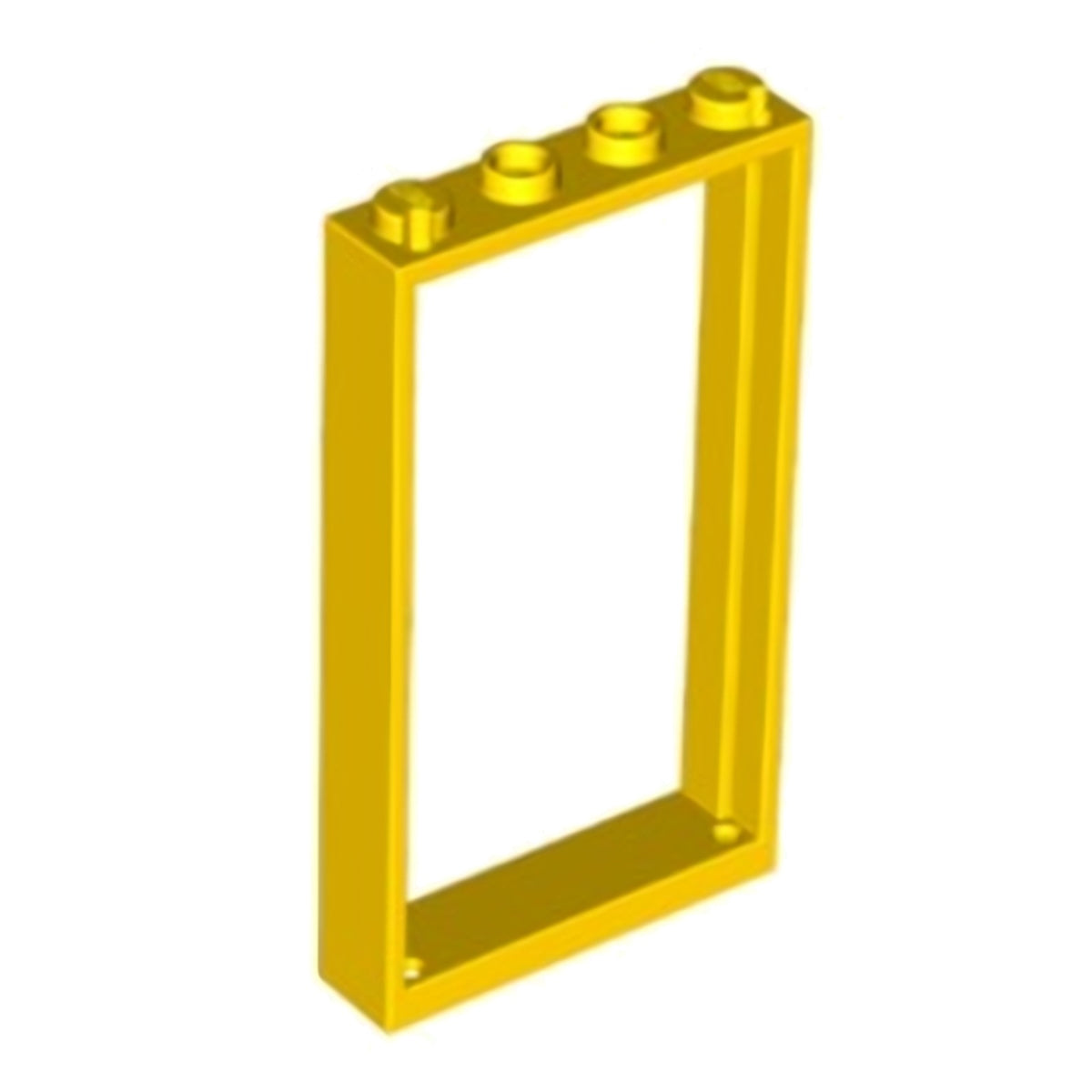 LEGO Steine (modifiziert) -  Türrahmen 1 x 4 x 6 mit 2 Löchern im Boden und der Oberseite
