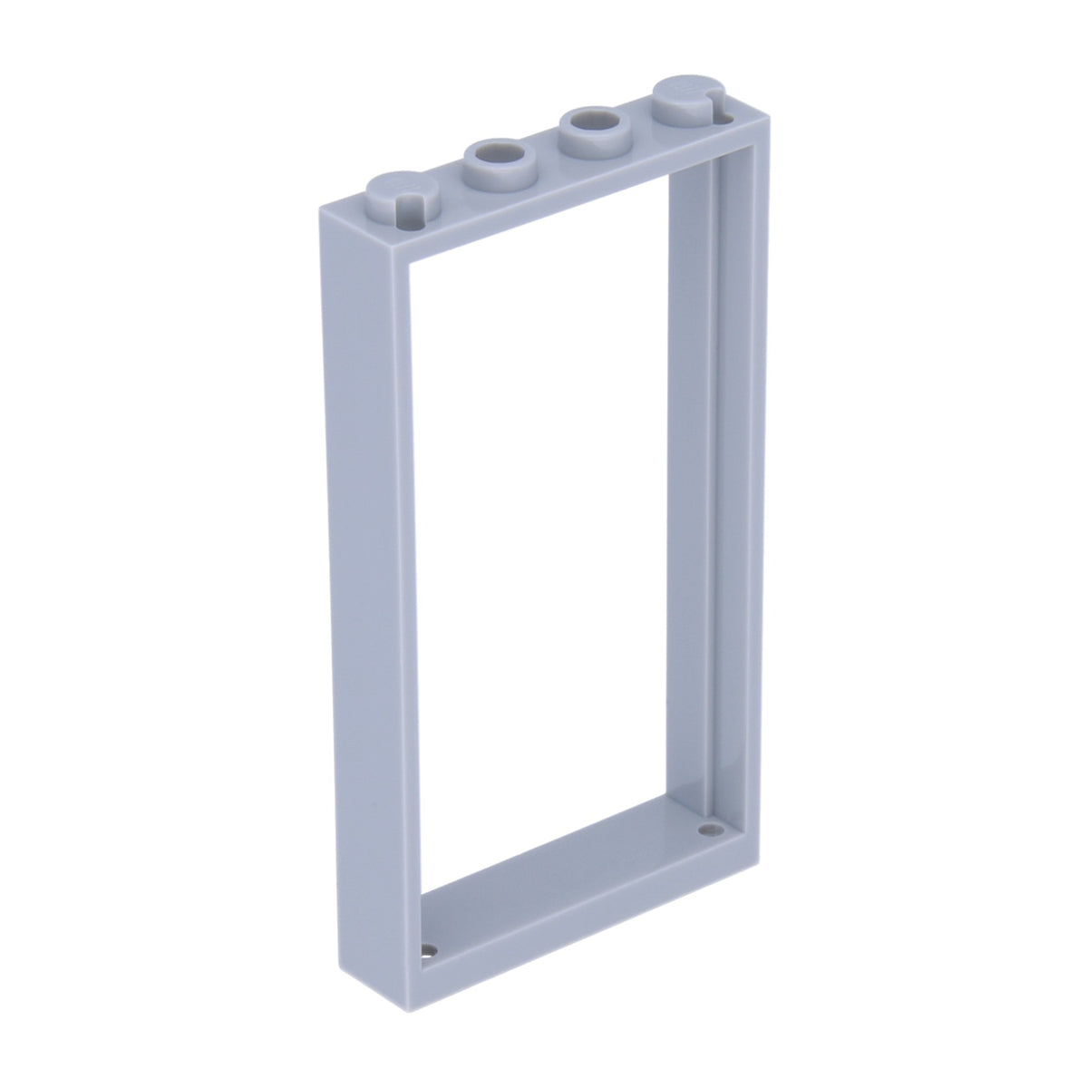 LEGO Steine (modifiziert) -  Türrahmen 1 x 4 x 6 mit 2 Löchern im Boden und der Oberseite