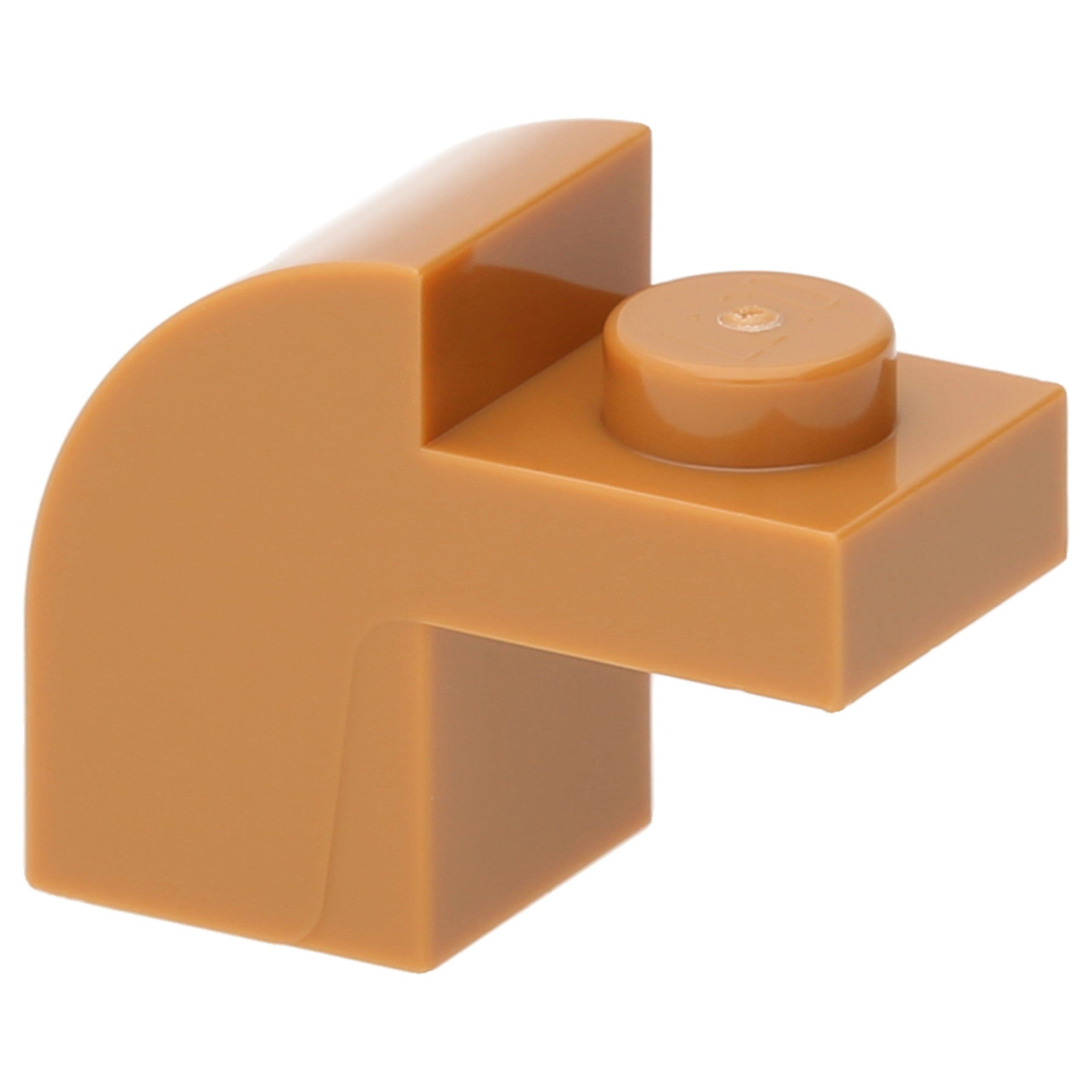 LEGO Slopes (modified) - 1 x 2 x 1 1/3 with recessed nub (curved)