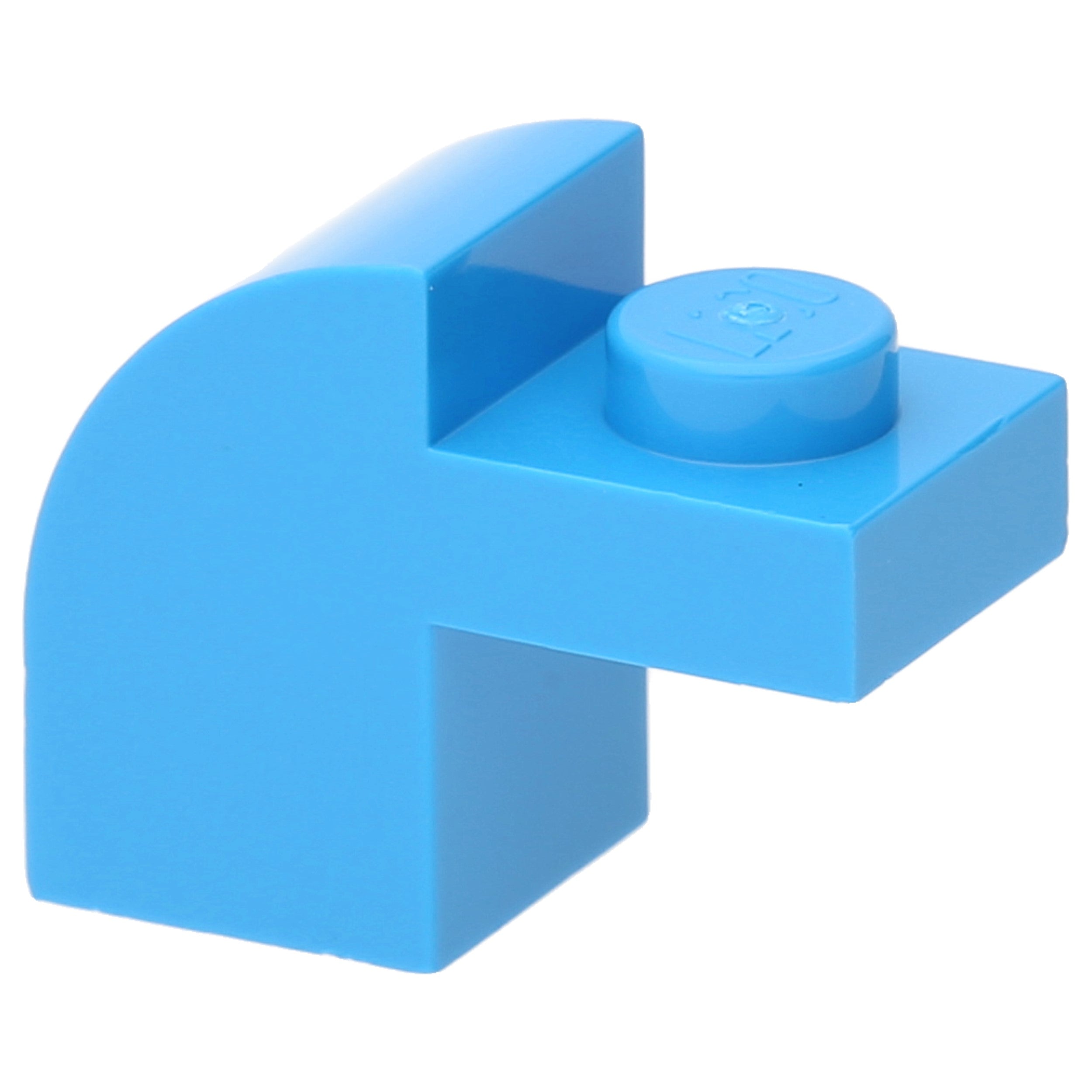 LEGO Slopes (modified) - 1 x 2 x 1 1/3 with recessed nub (curved)
