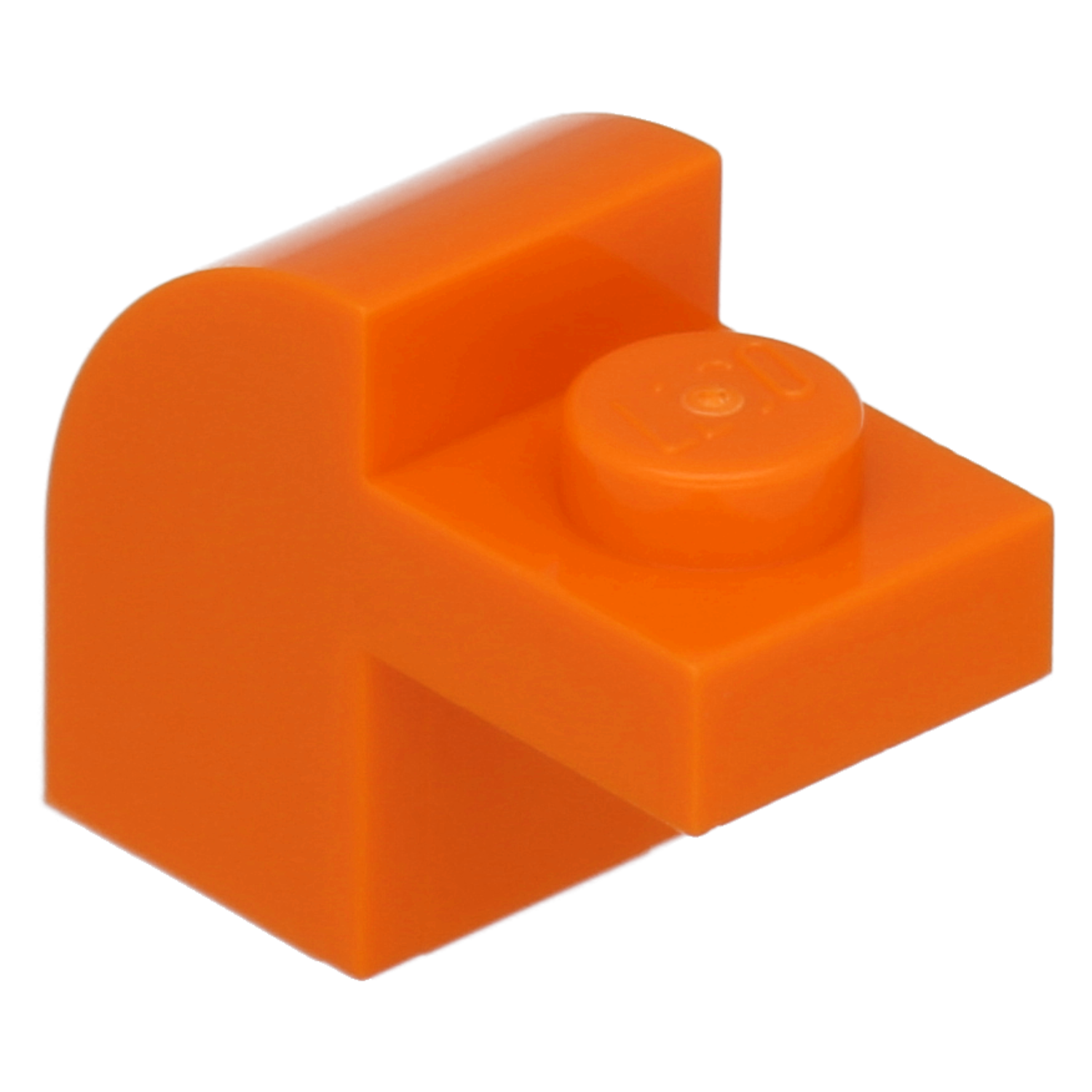 LEGO Slopes (modified) - 1 x 2 x 1 1/3 with recessed nub (curved)