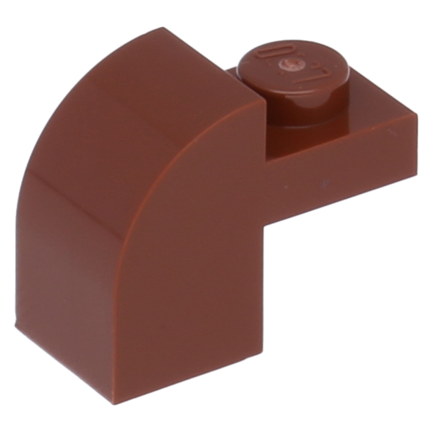 LEGO Slopes (modified) - 1 x 2 x 1 1/3 with recessed nub (curved)