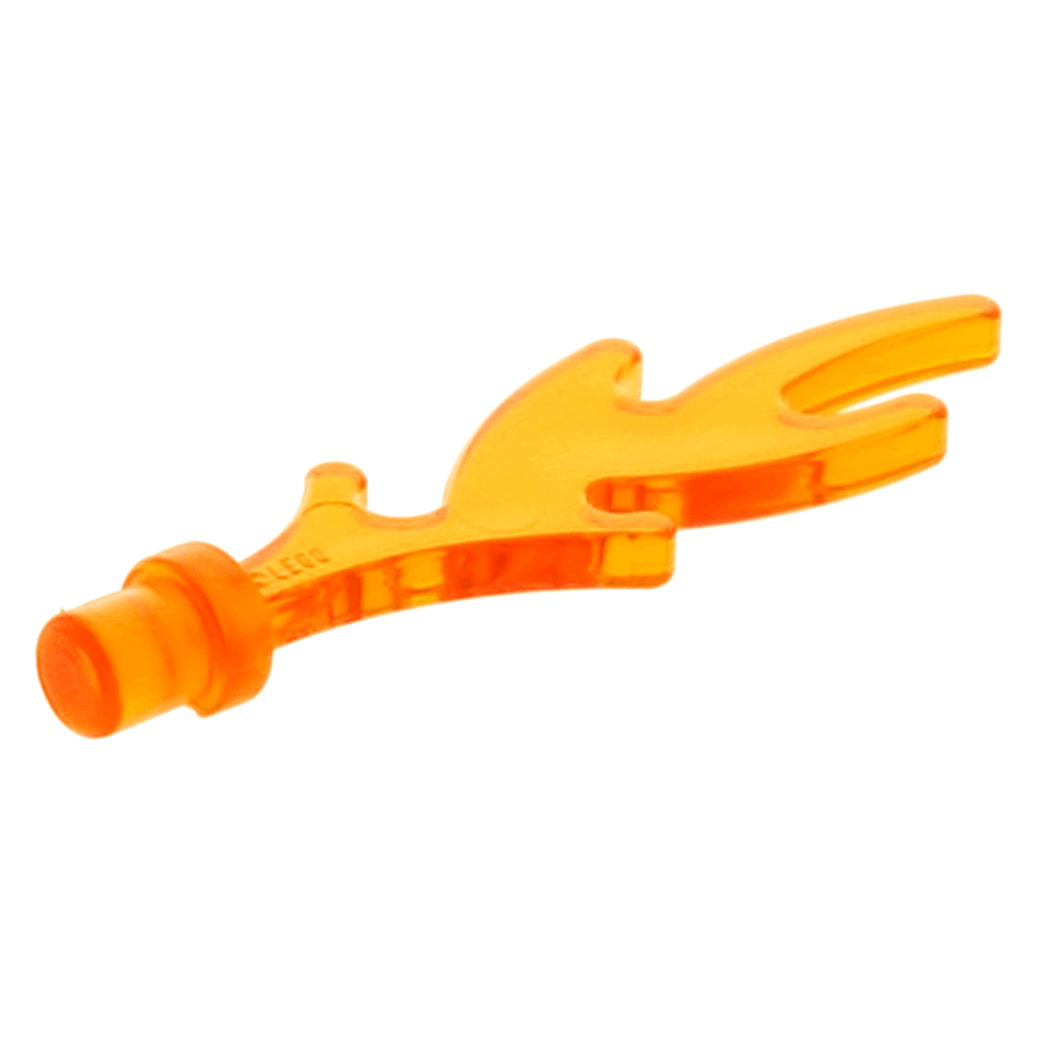 LEGO plants (other) - wave/flame/seagrass rounded with base edge