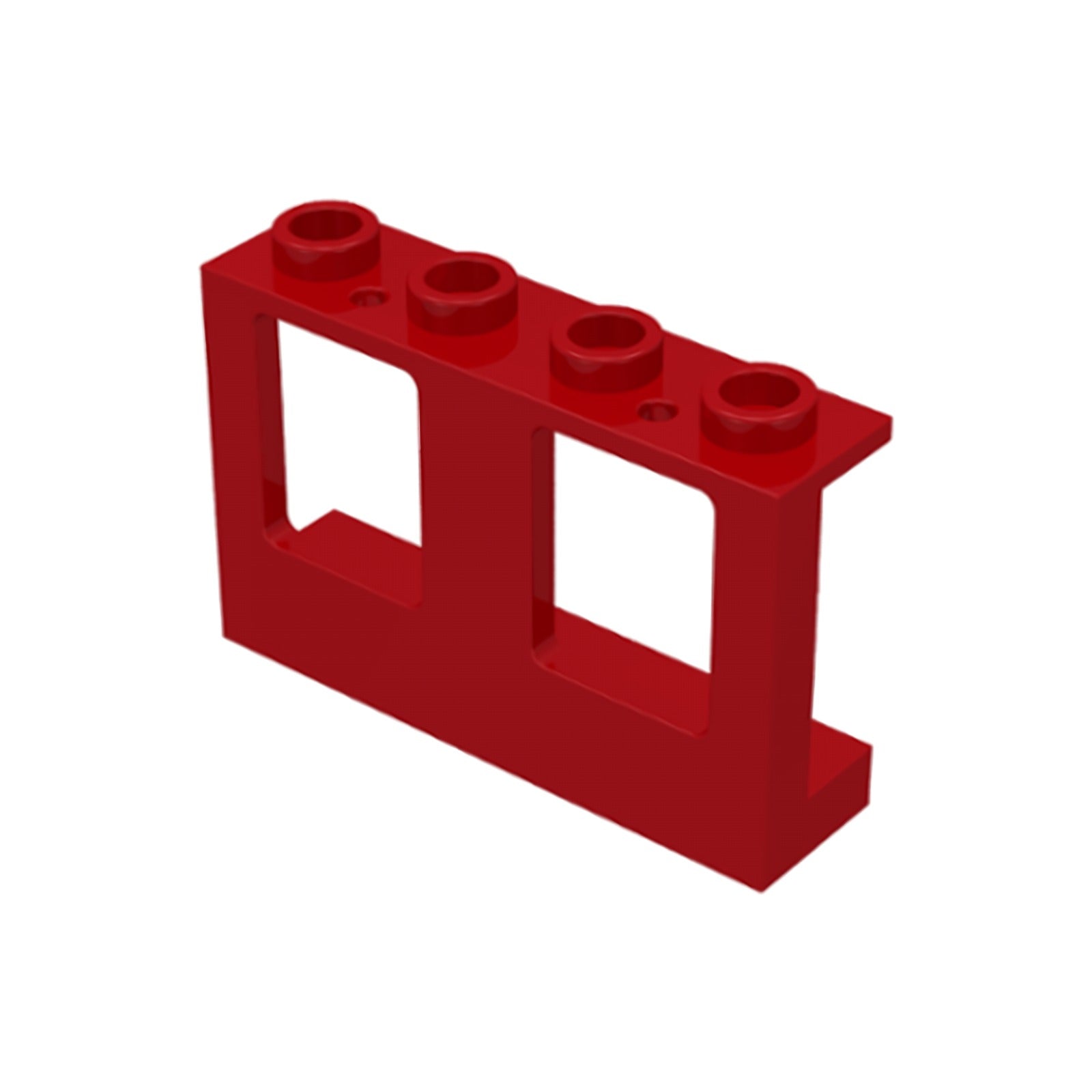 LEGO Fenster 1 x 4 x 2 Flugzeug, einzeln Loch oben und unten für Glas (61345)