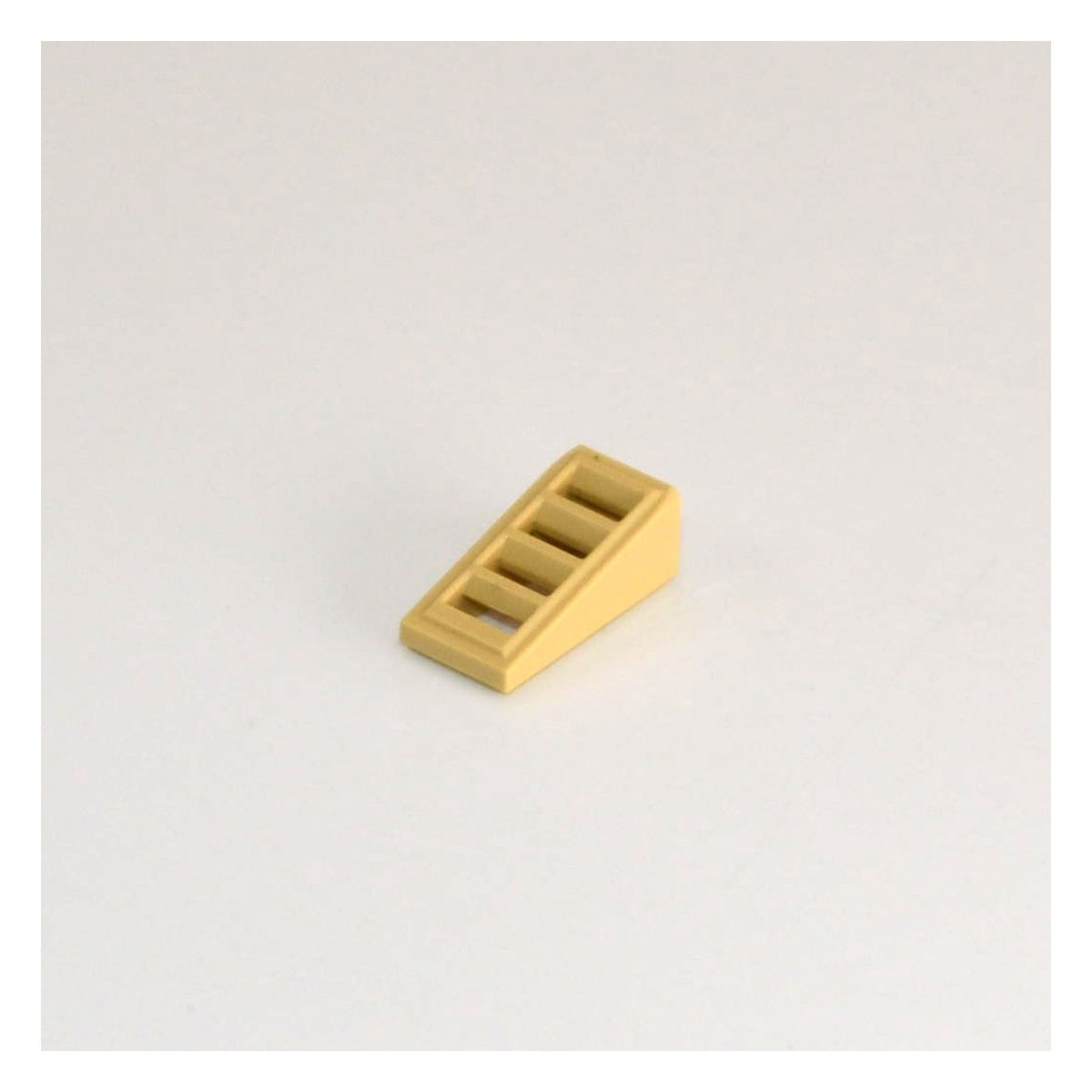 LEGO Slopes (modified) - Slanted 18 degrees, 2 x 1 x 2/3 with grid