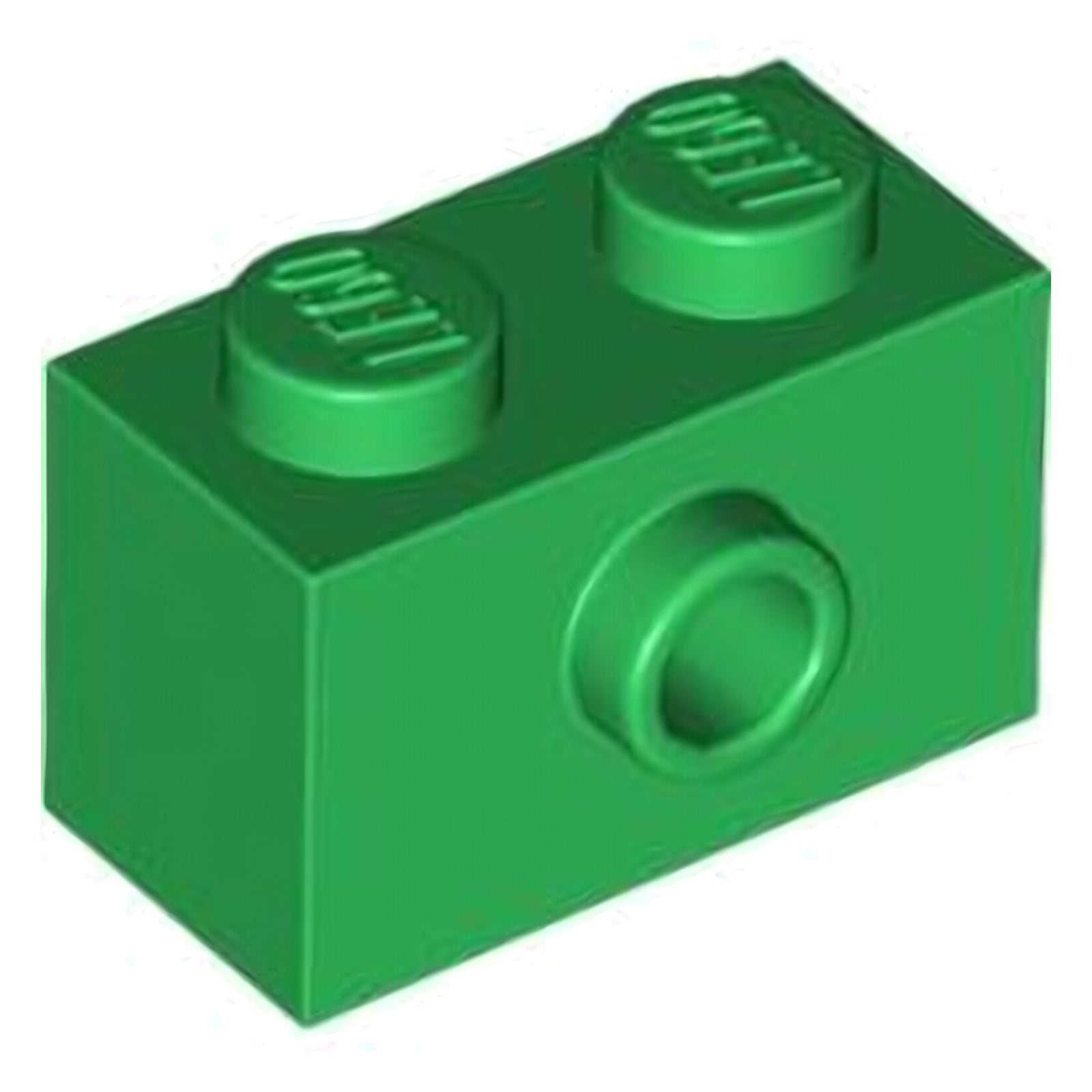 LEGO Stein modifiziert 1 x 2 mit Noppe auf Seite (86876) – Farbe wählbar